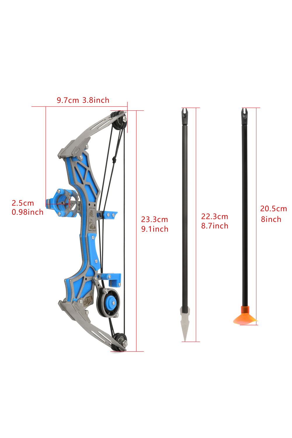 Lokearchery 12Lbs Mini Compound Bow Mini Toy-Lokearchery