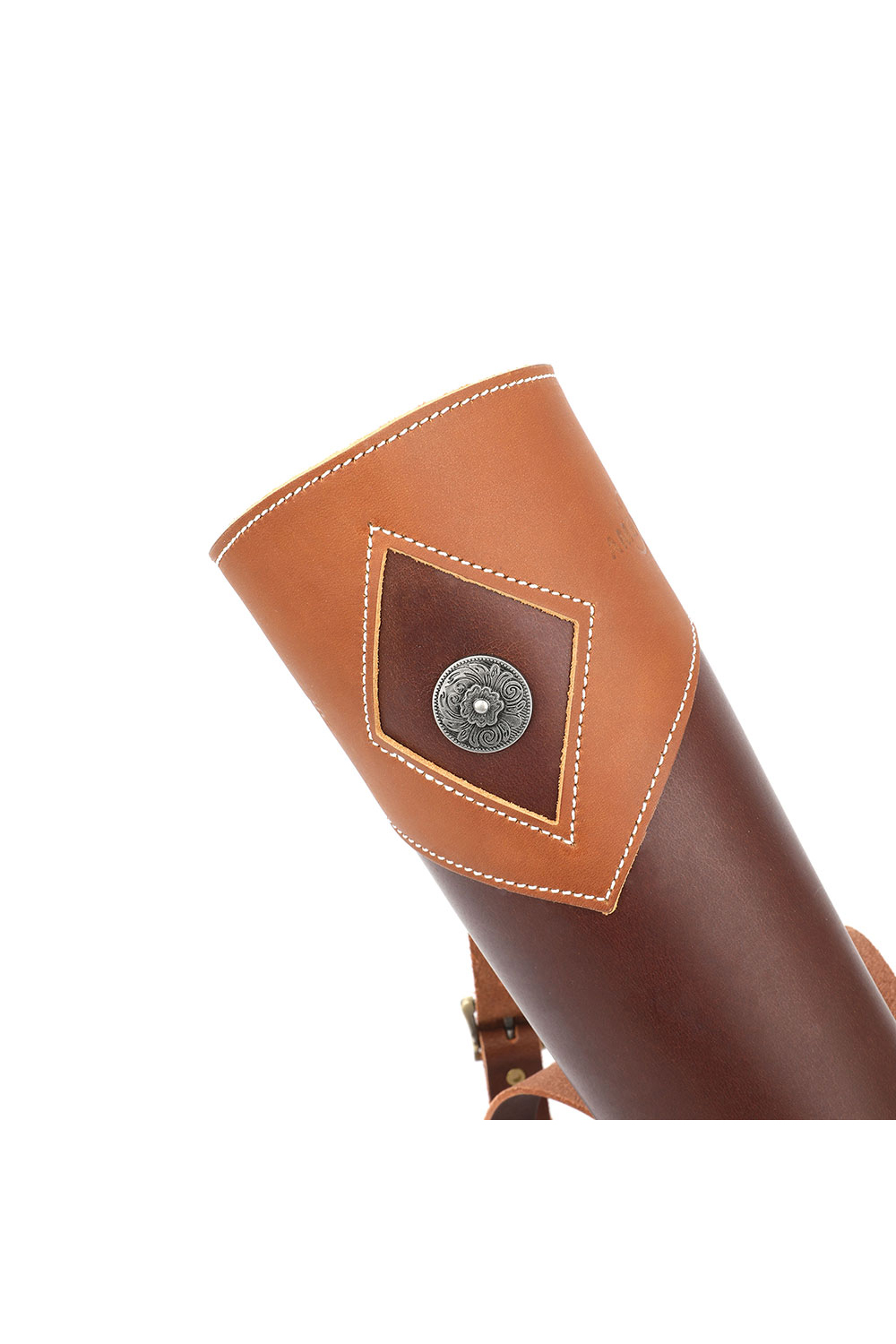 Traditional Genuine Leather Handmade Archery Large Capacity Quiver-Lokearchery