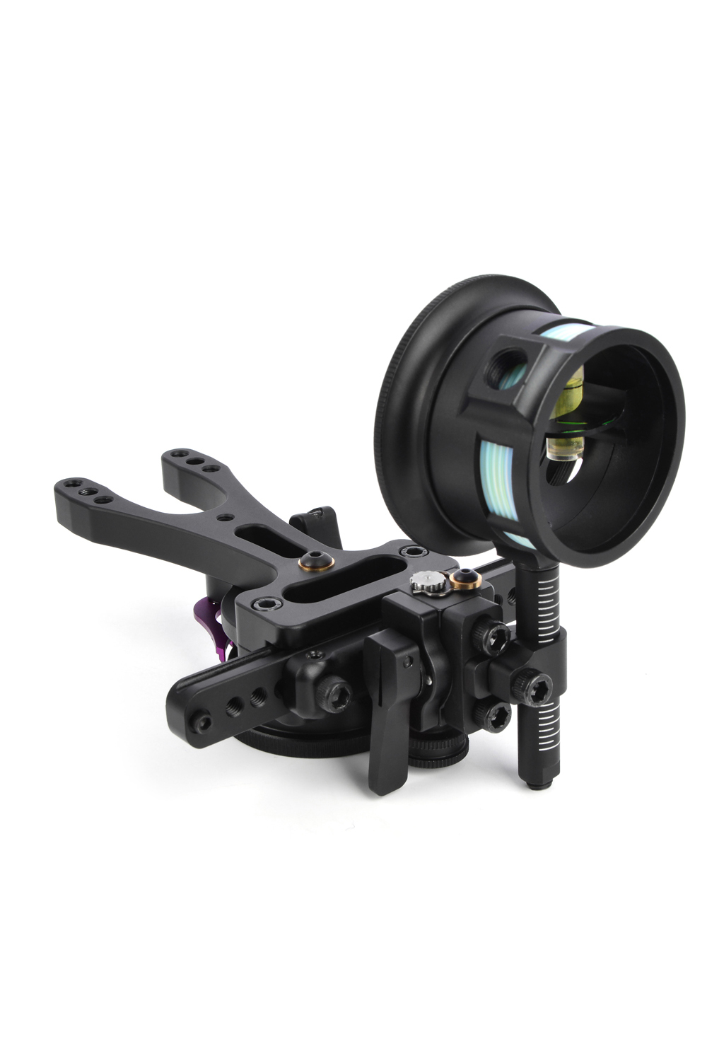 HOGG Aluminum .019" Fiber Micro Adjust Double Pin Sight