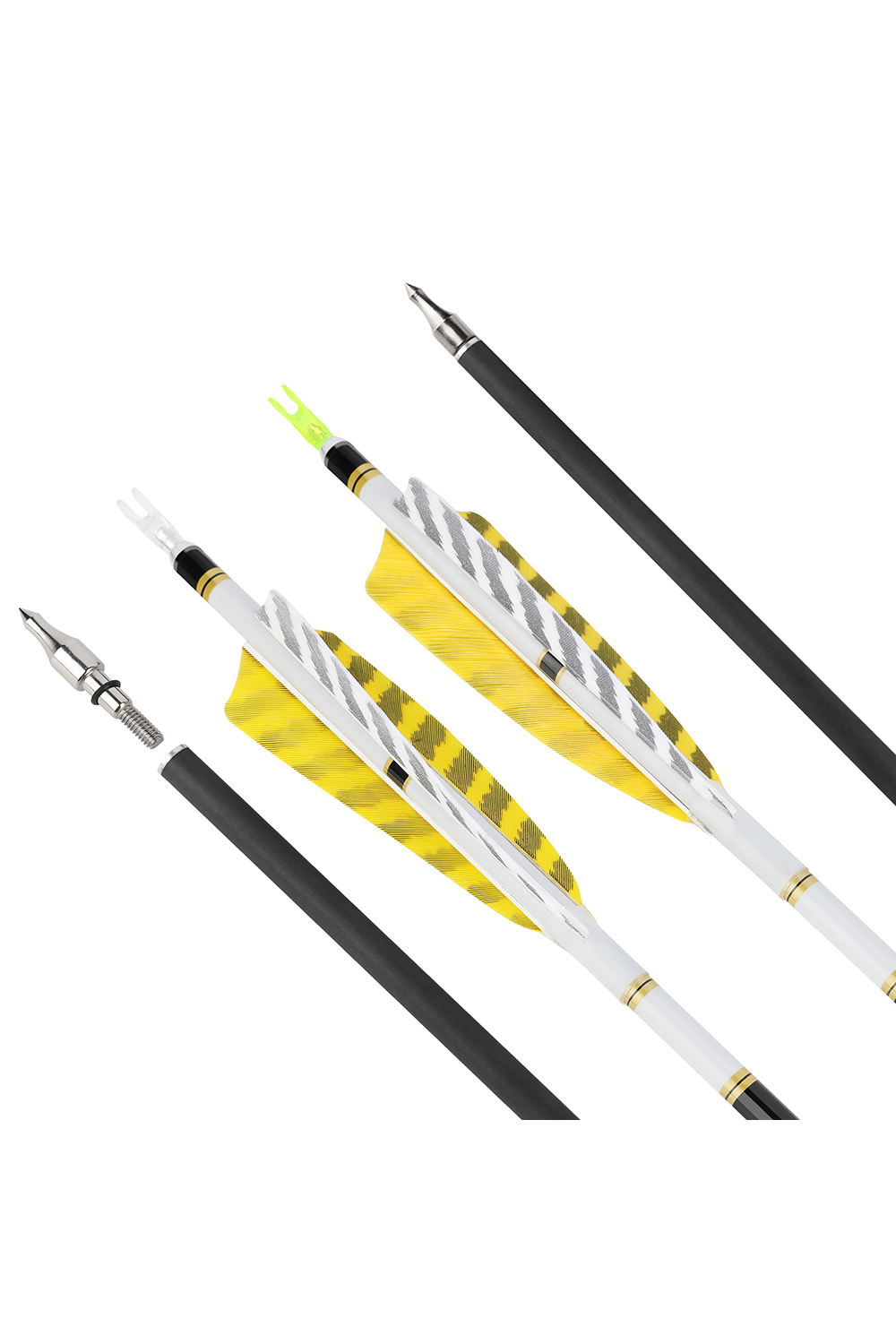 Deer Crossing 32 inch 300-800 Spine Hunting Carbon Arrows