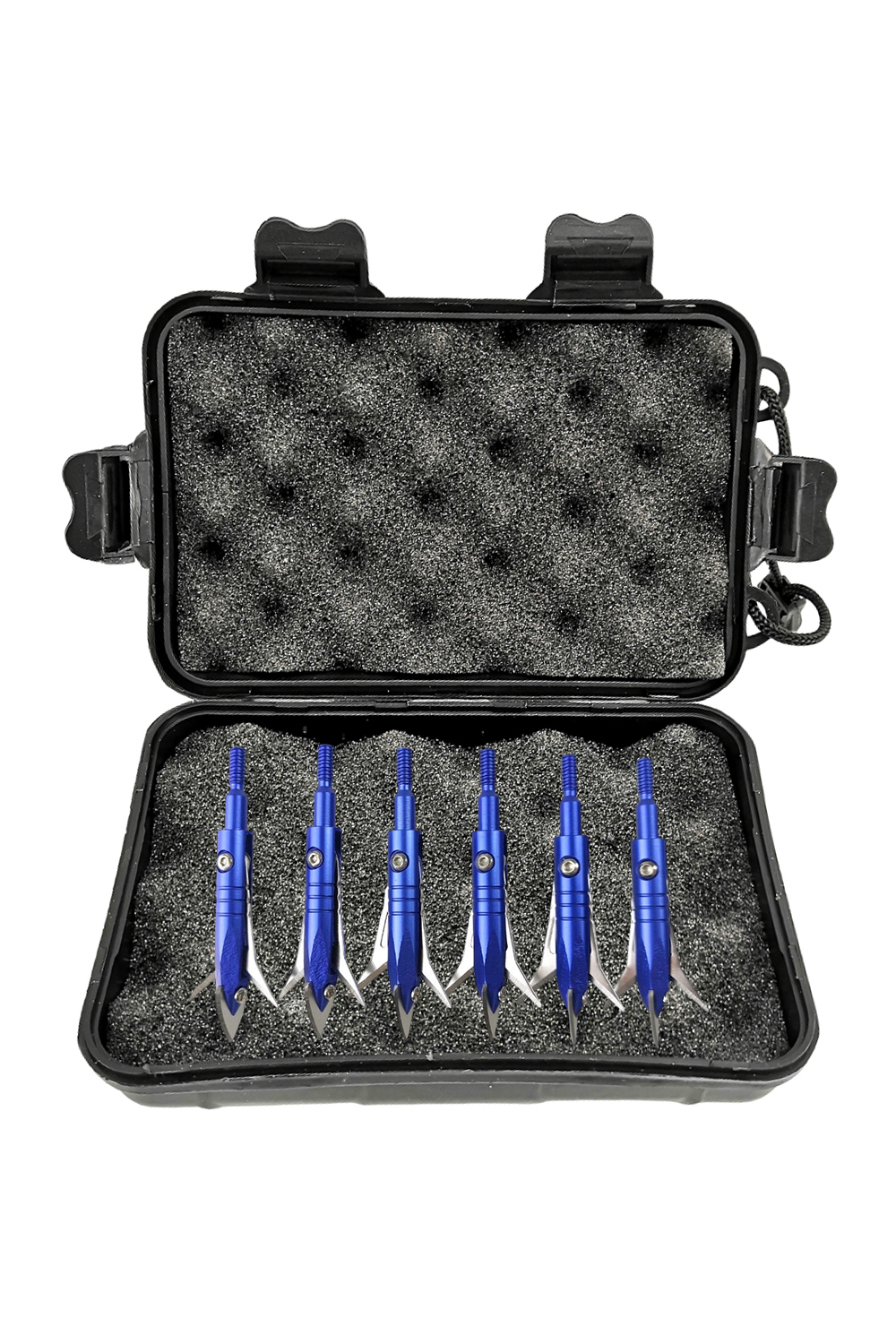 Lokearchery CNC Aluminum Foldable Hunting Broadheads-12Pcs