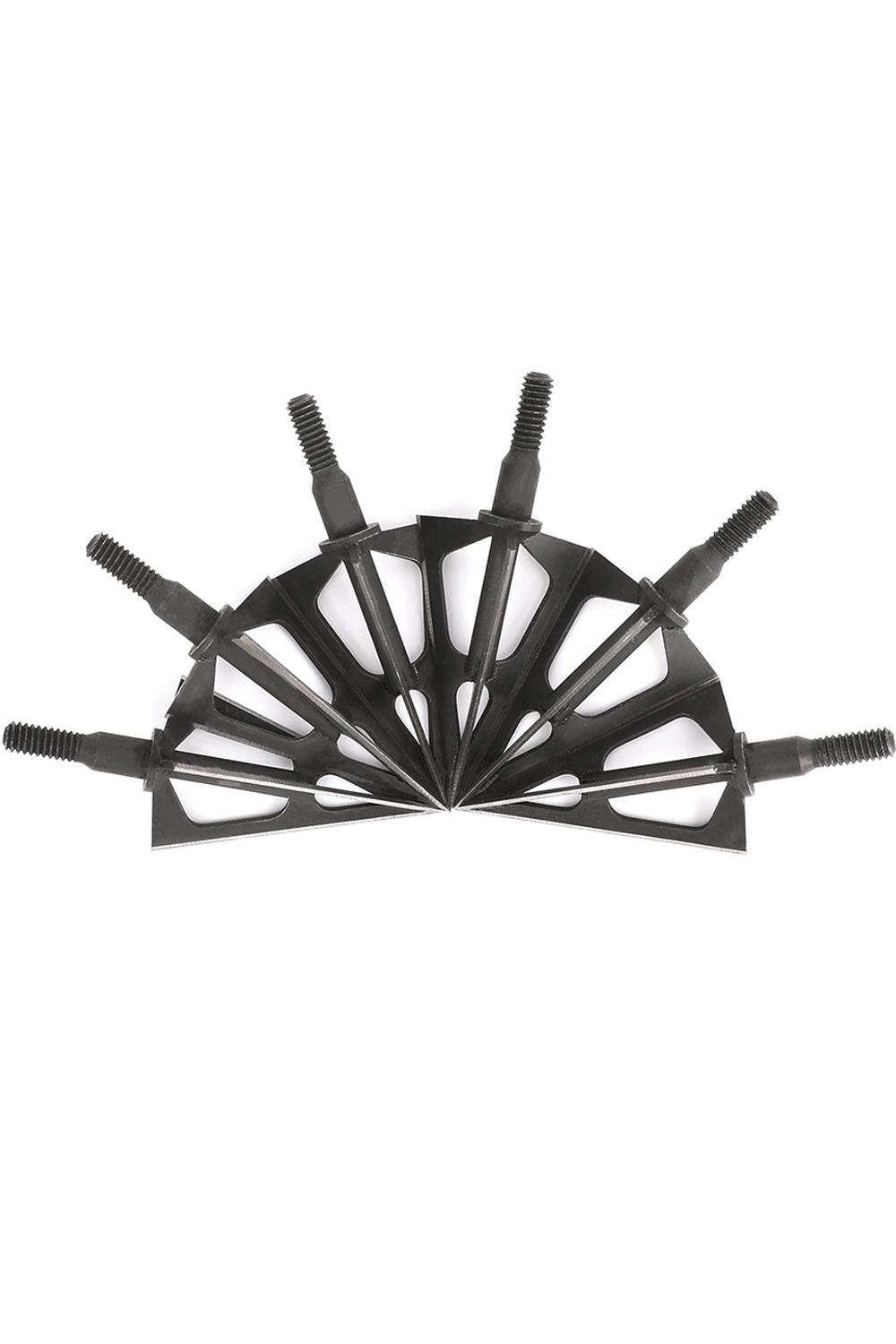 100 Grain Stainless Steel Hunting Broadheads for Compound Bows