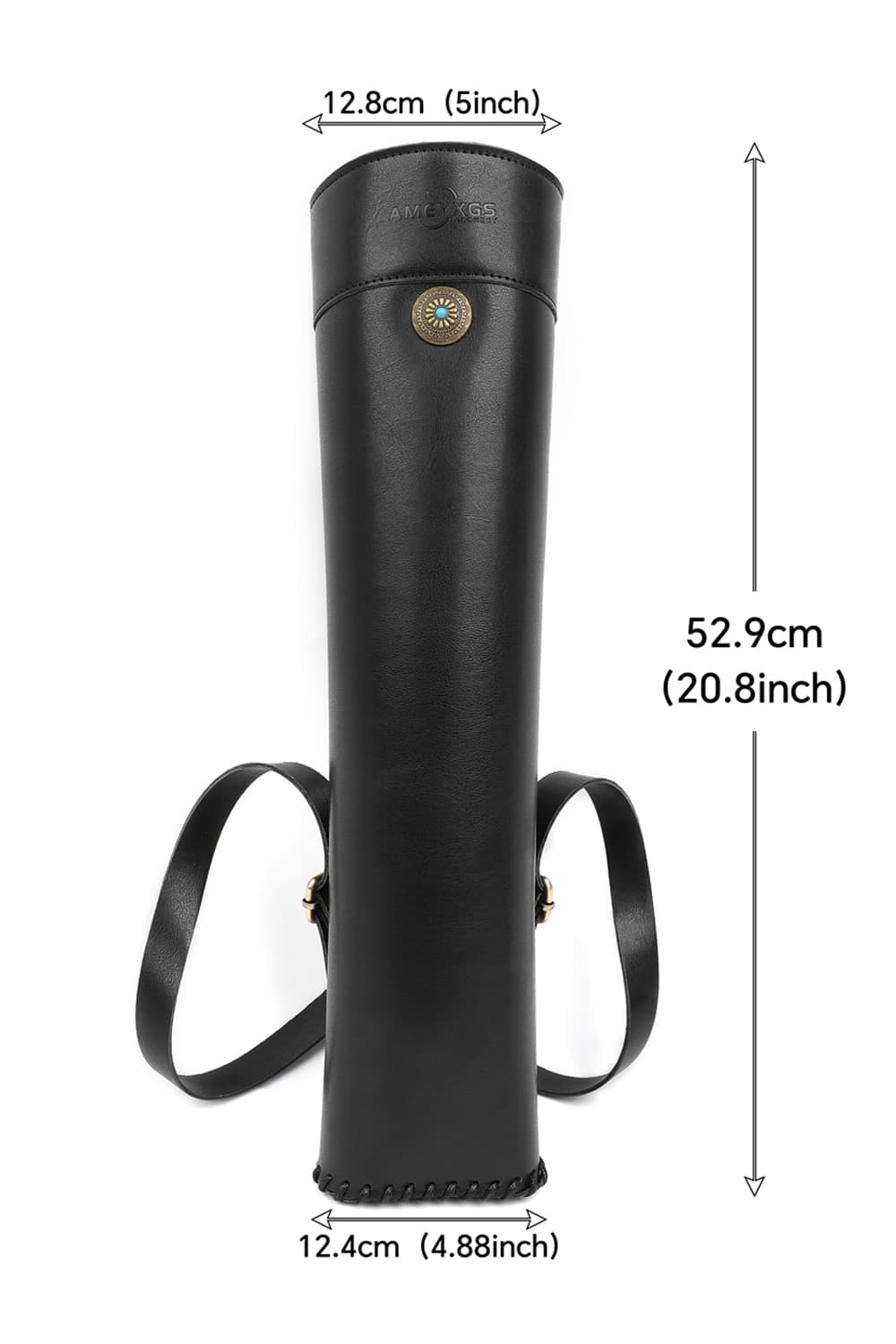 Ameyxgs Shoulder Traditional Quiver for Target Shooting-Lokearchery