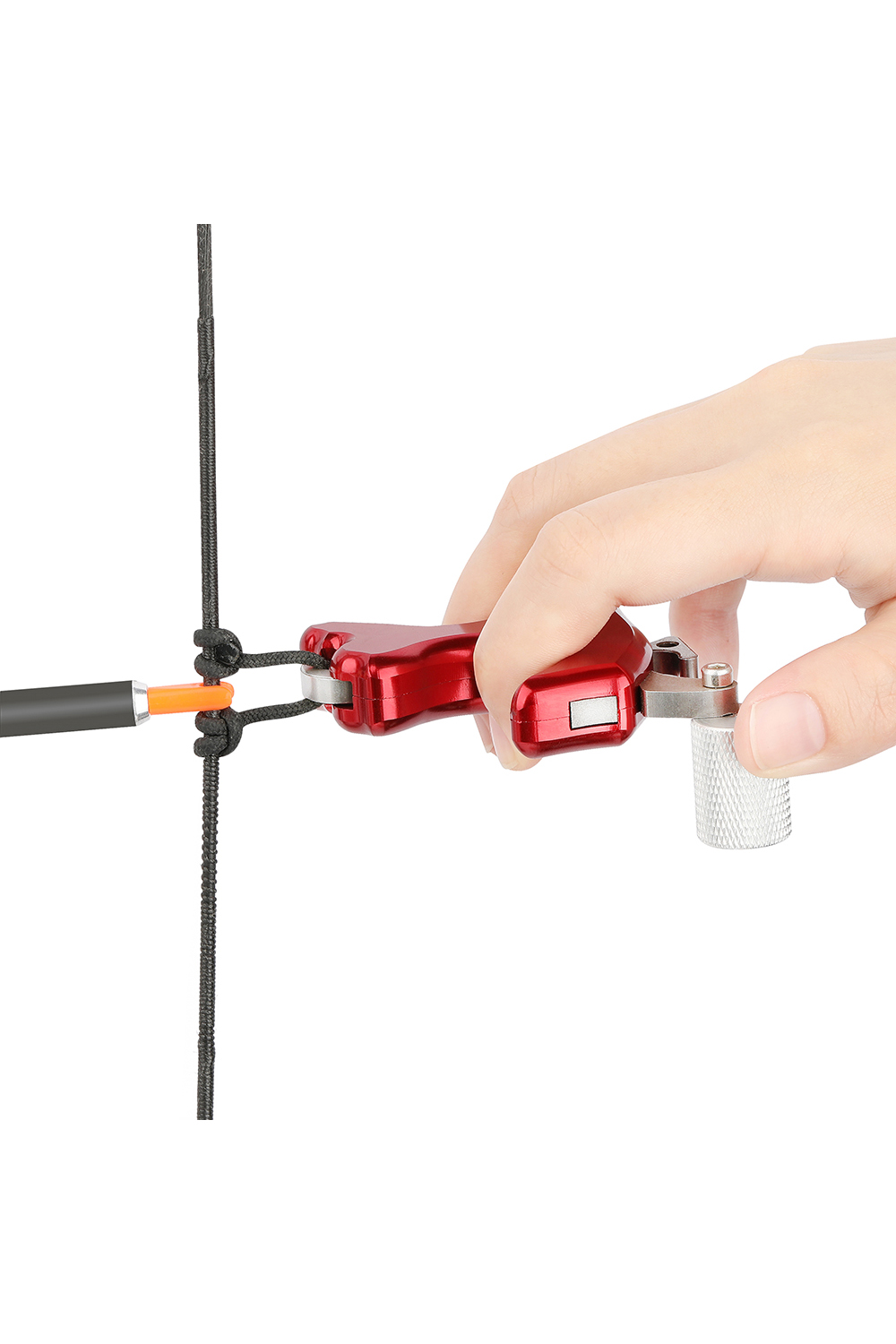 Three Finger Aluminum Alloy Archery Hunting Bow Release-Lokearchery