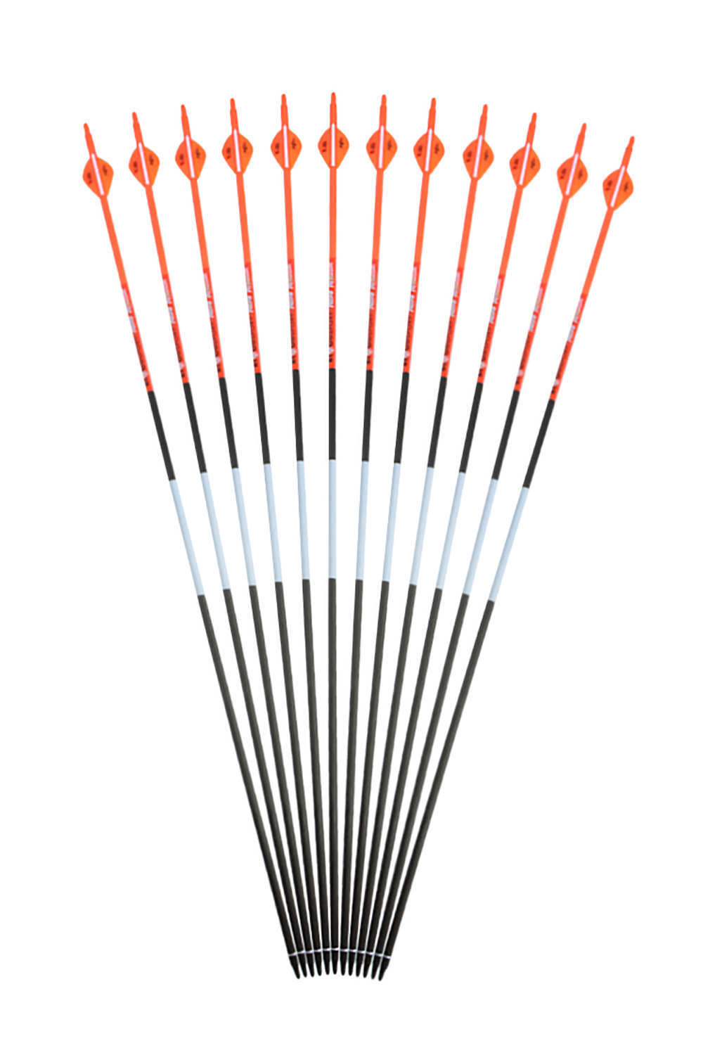 Bloodsport Arrow Affliction ID 6.2MM Pure Carbon Hunting Arrows