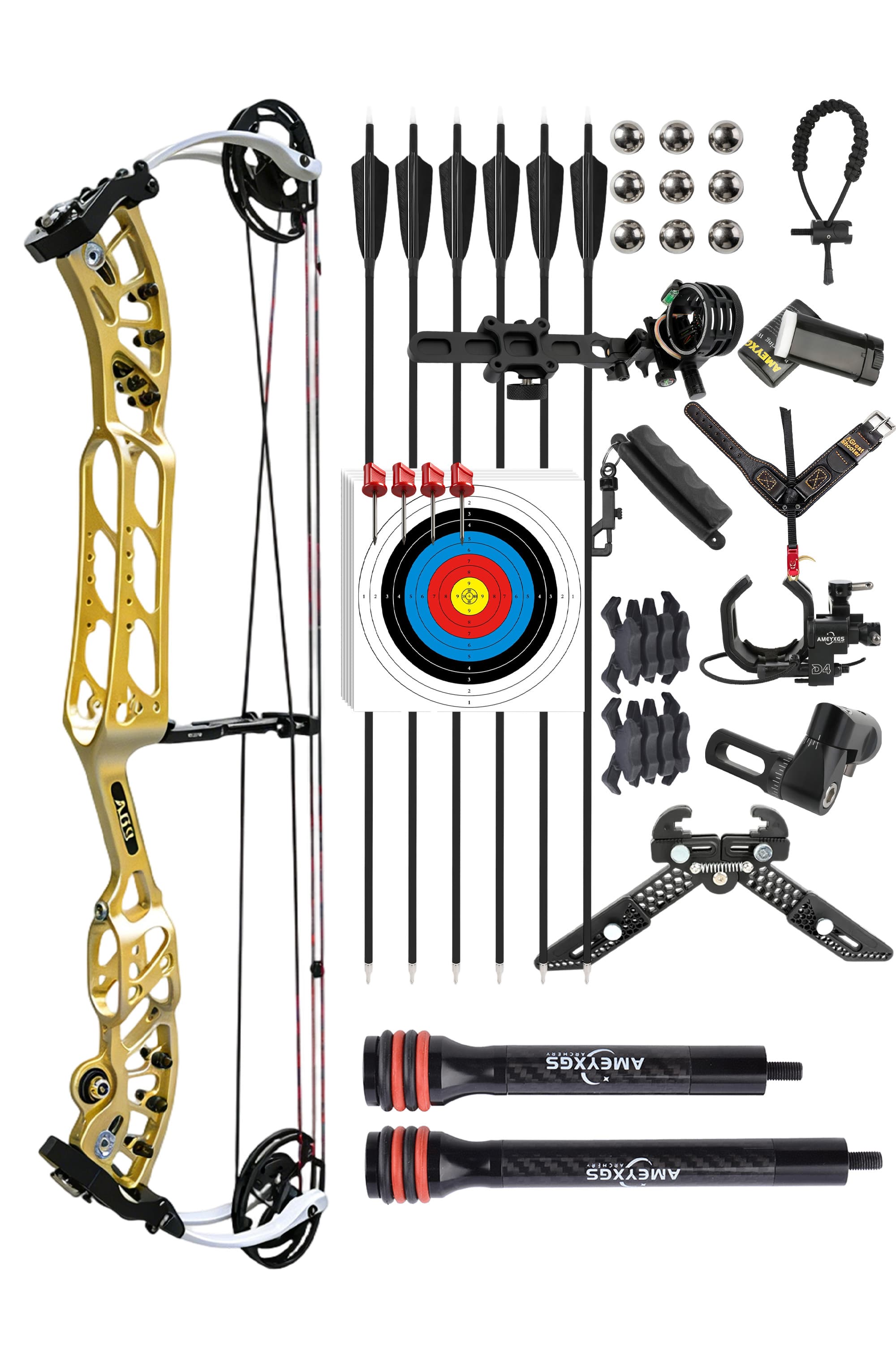 AGS 30-60lbs Compound Bow Hunting Archery Shooting