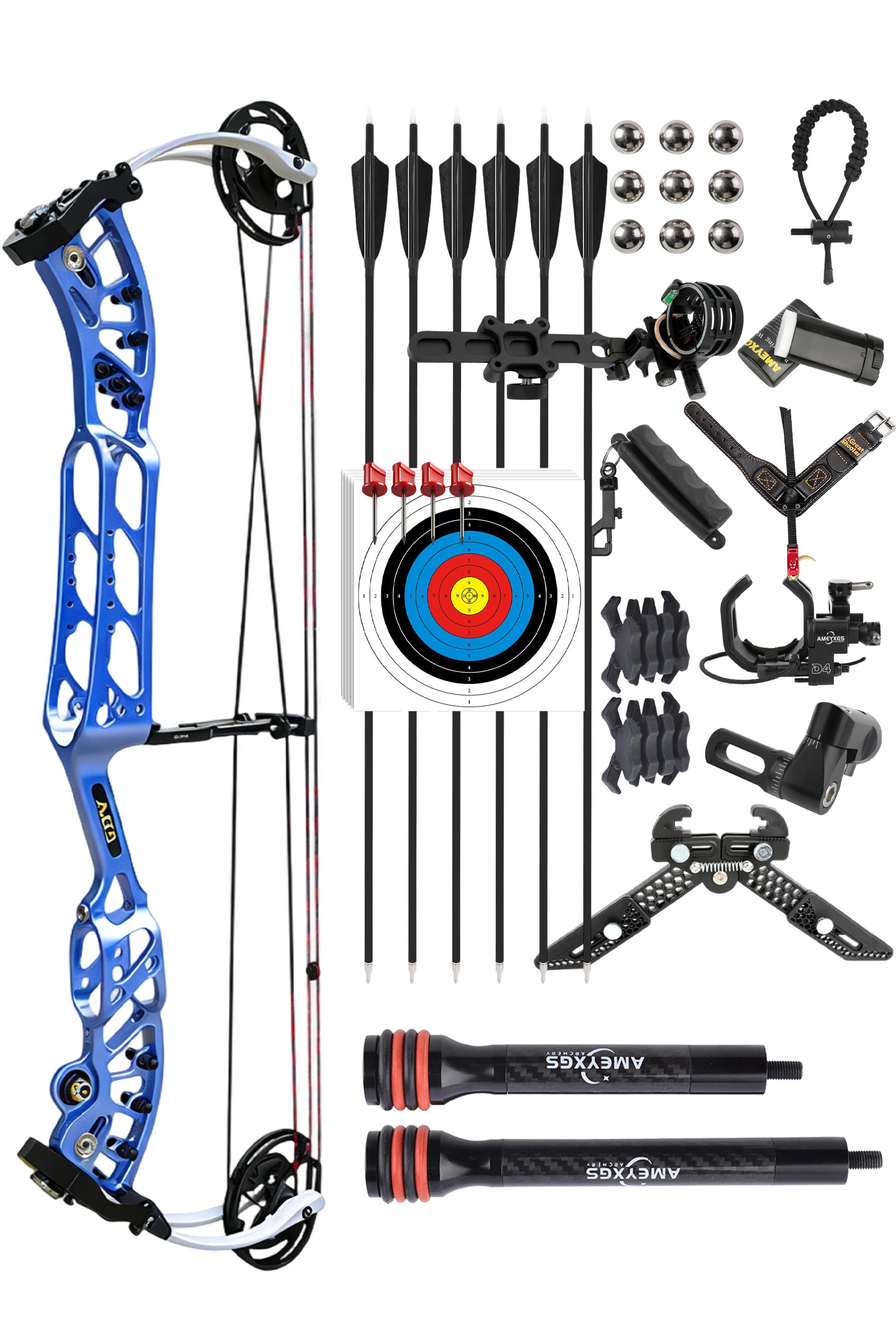 AGS 30-60lbs Compound Bow Hunting Archery Shooting