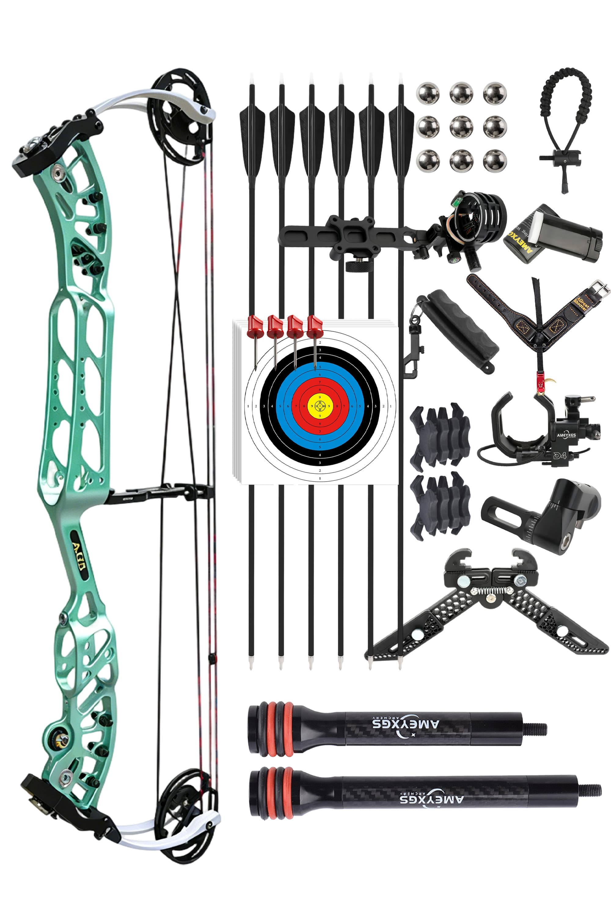 AGS 30-60lbs Compound Bow Hunting Archery Shooting