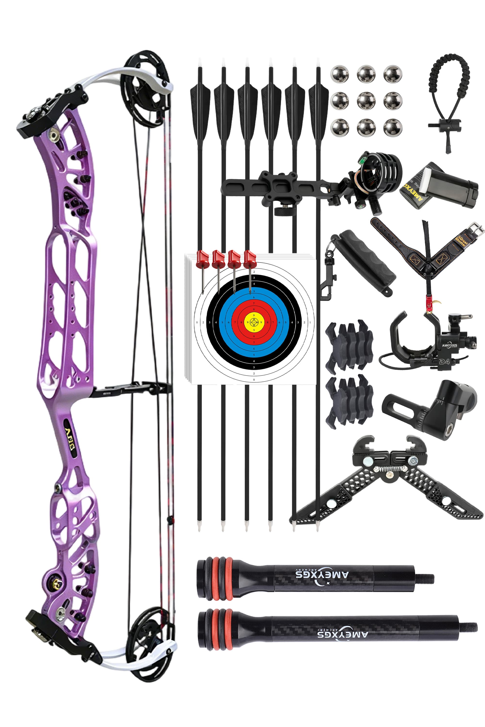AGS 30-60lbs Compound Bow Hunting Archery Shooting