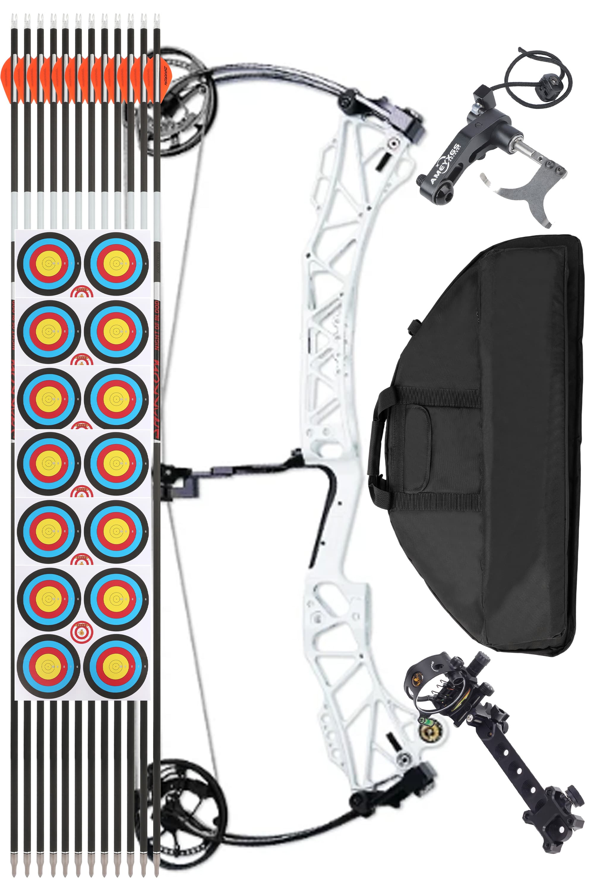 AGS 45-75Lbs Hunting Compound Bow Set Shooting Archery Hunting