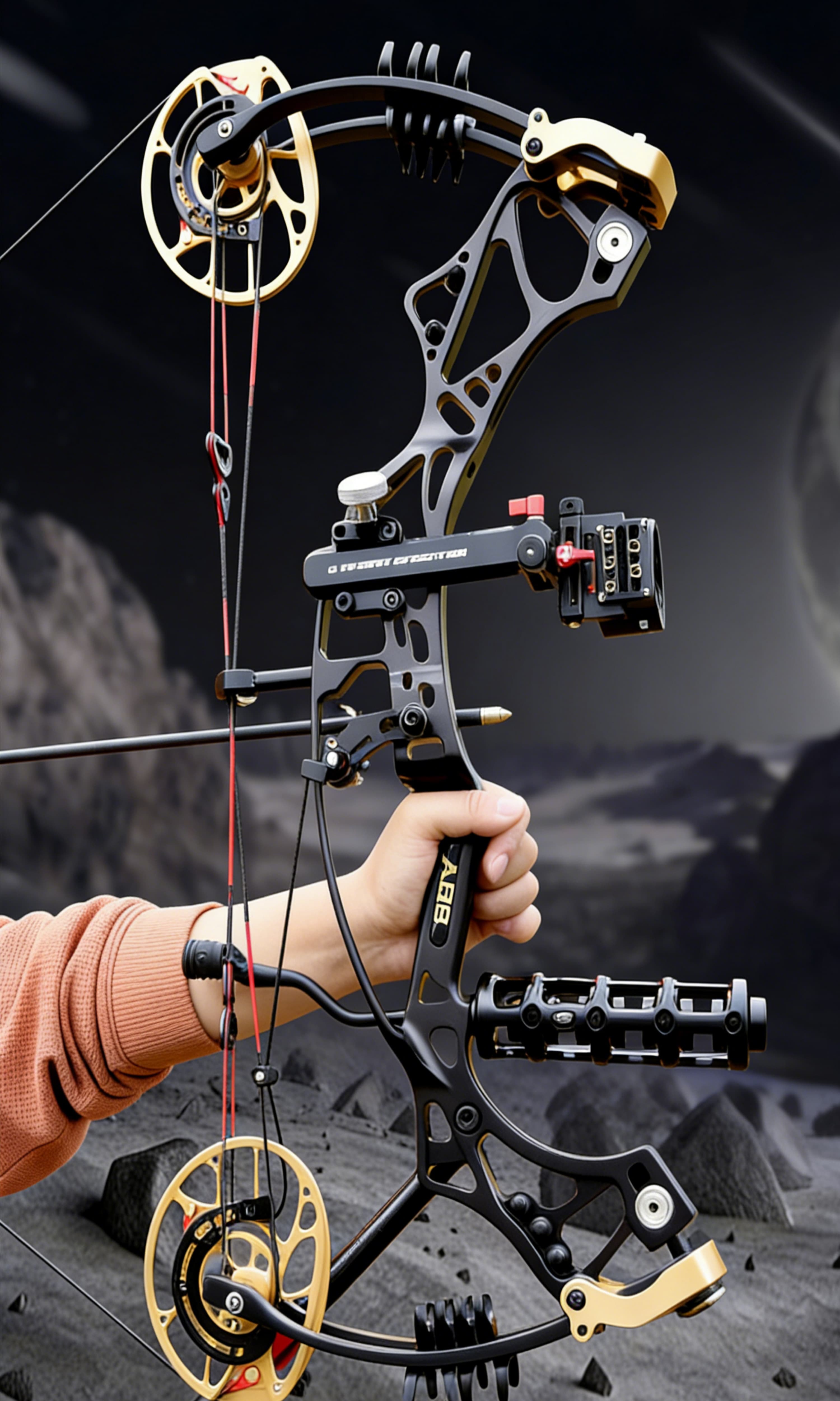 AGS Compound Bow 40-70lbs Target Kit 350FPS Shooting Archery
