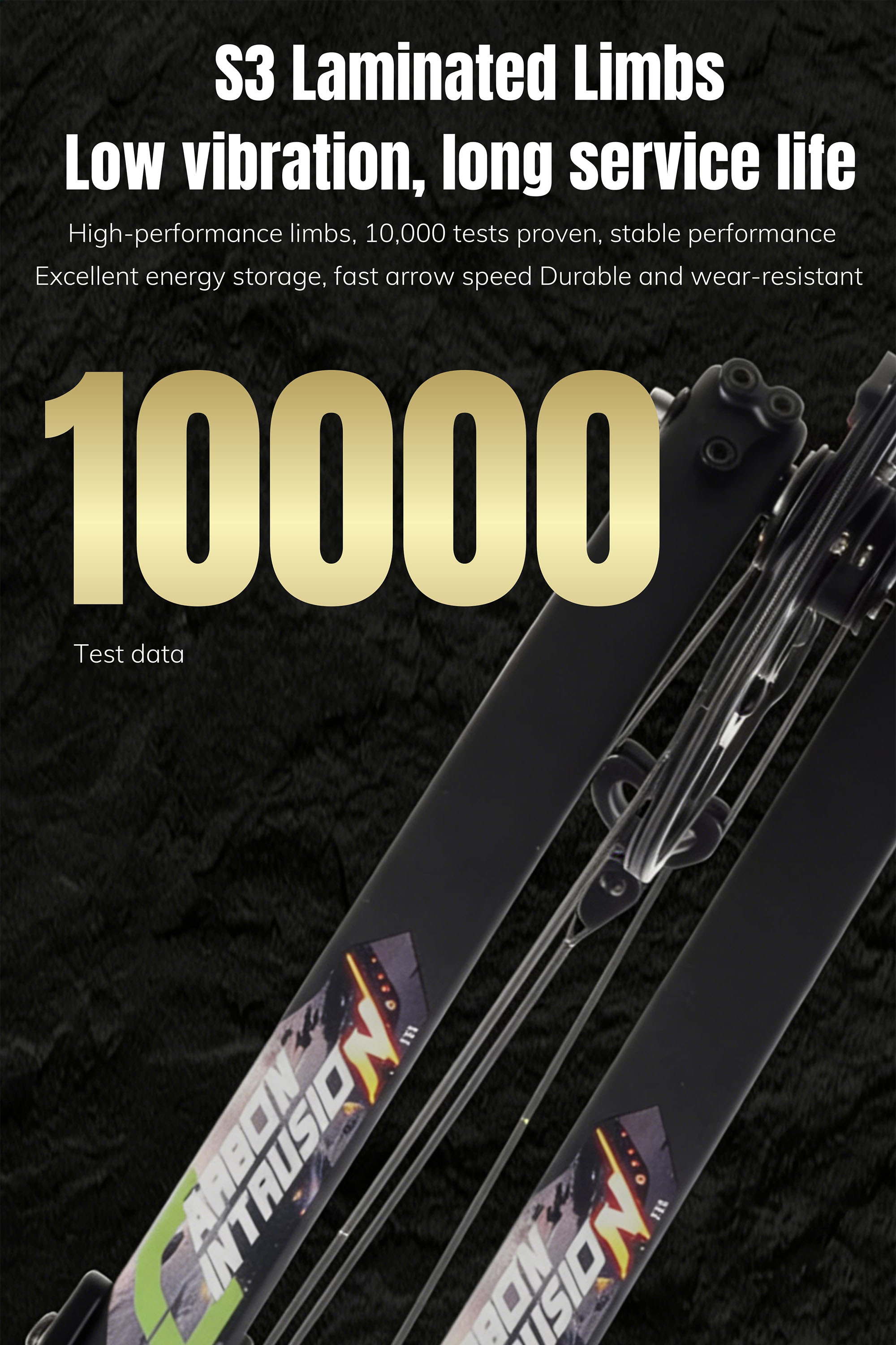 AGS Compound Bow Set 45-75LBS Archery Target Shooting RH