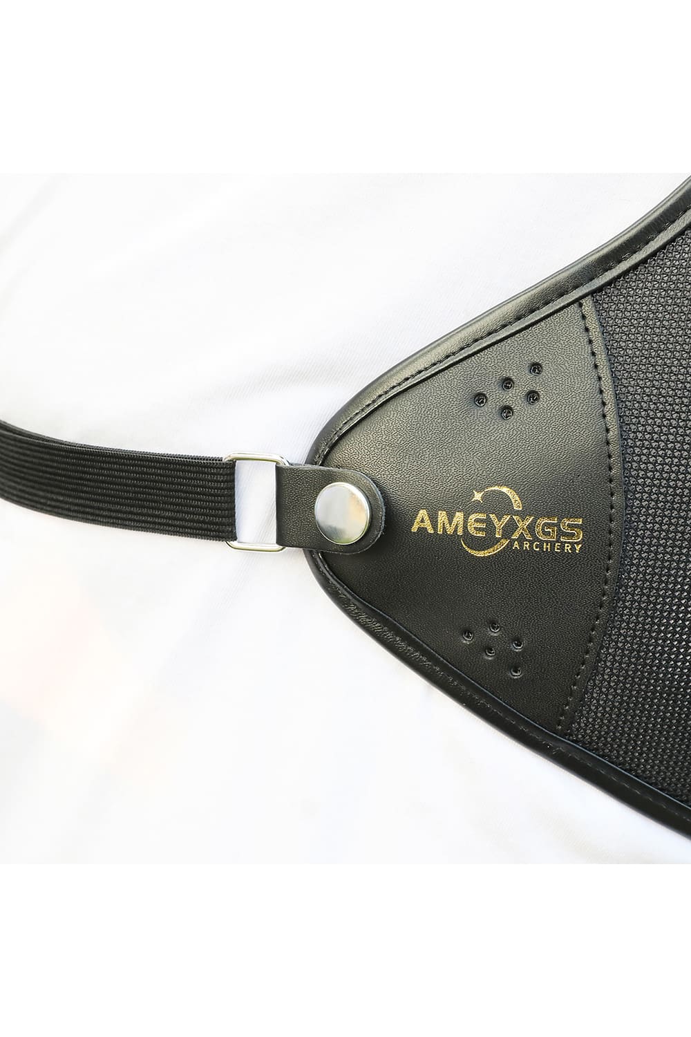 AME Archery Leather Chest Guard Is Freely Adjustable-Lokearchery