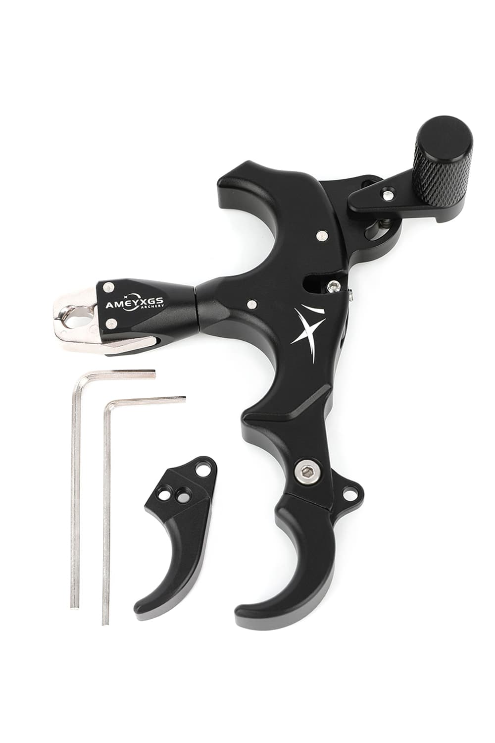 Ameyxgs Compound Bow Bow Release 360° Jaw Rotation Release-Lokearchery