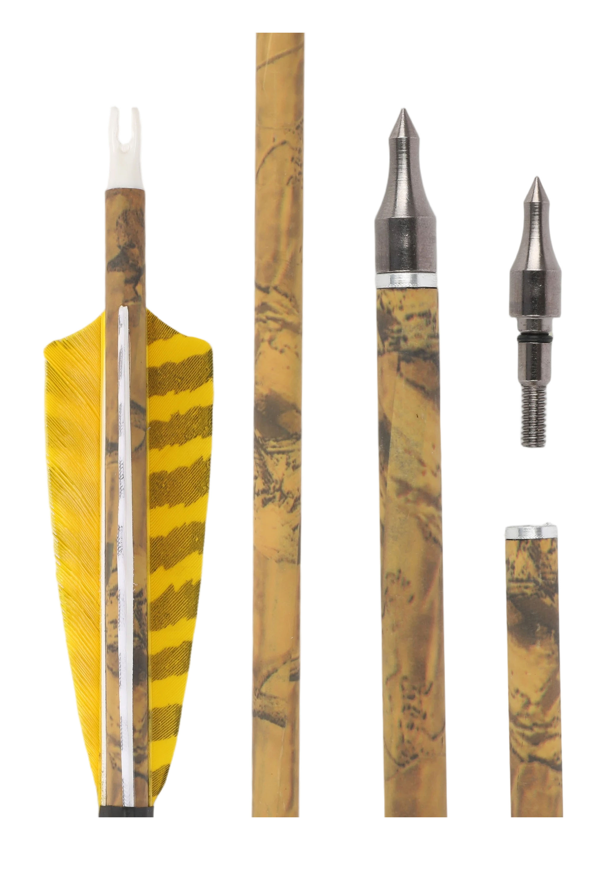 Archery Camouflage Carbon Archery Arrows (12Pcs/Box)