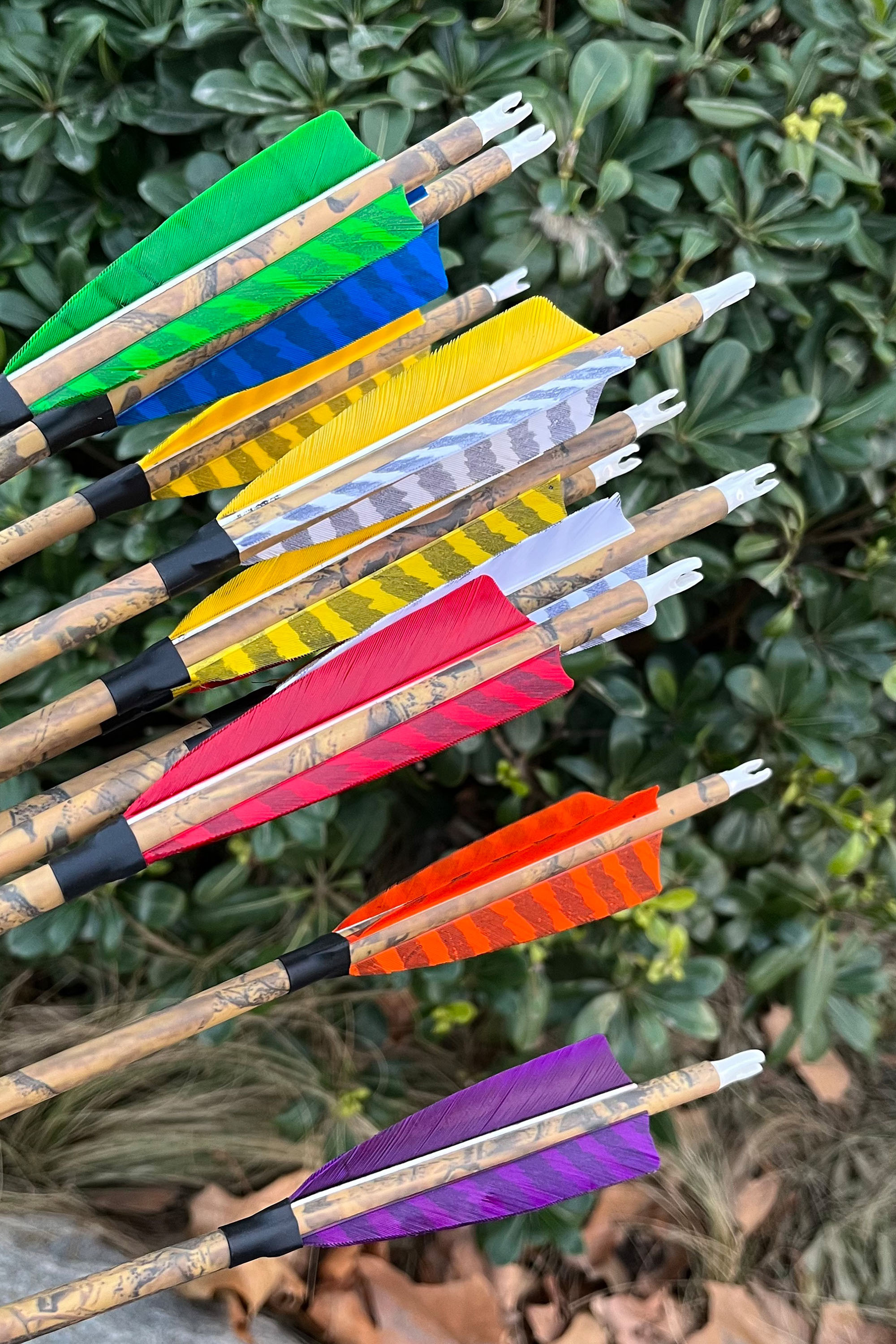 Archery Camouflage Carbon Archery Arrows (12Pcs/Box)