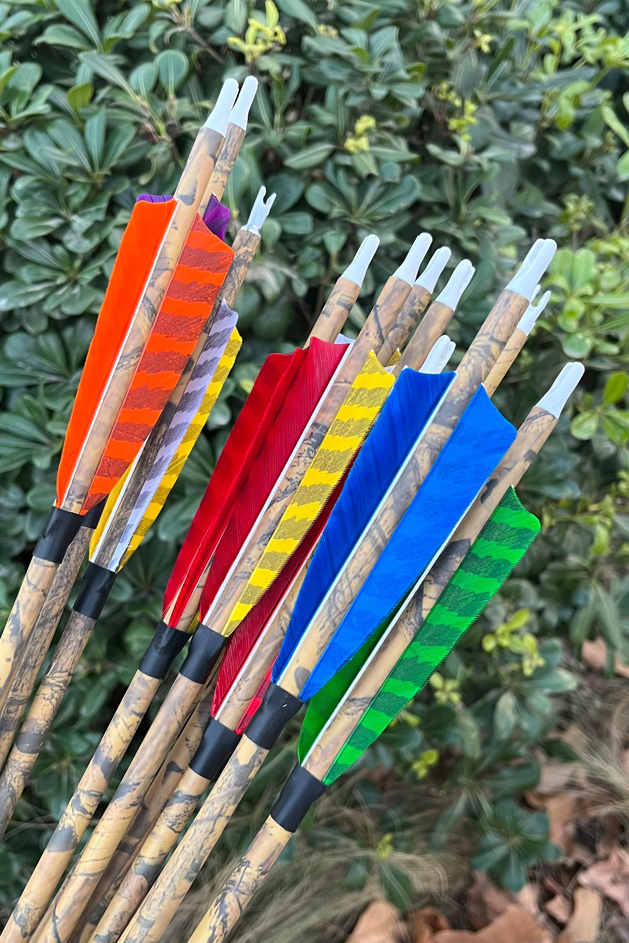 Archery Camouflage Carbon Archery Arrows (12Pcs/Box)