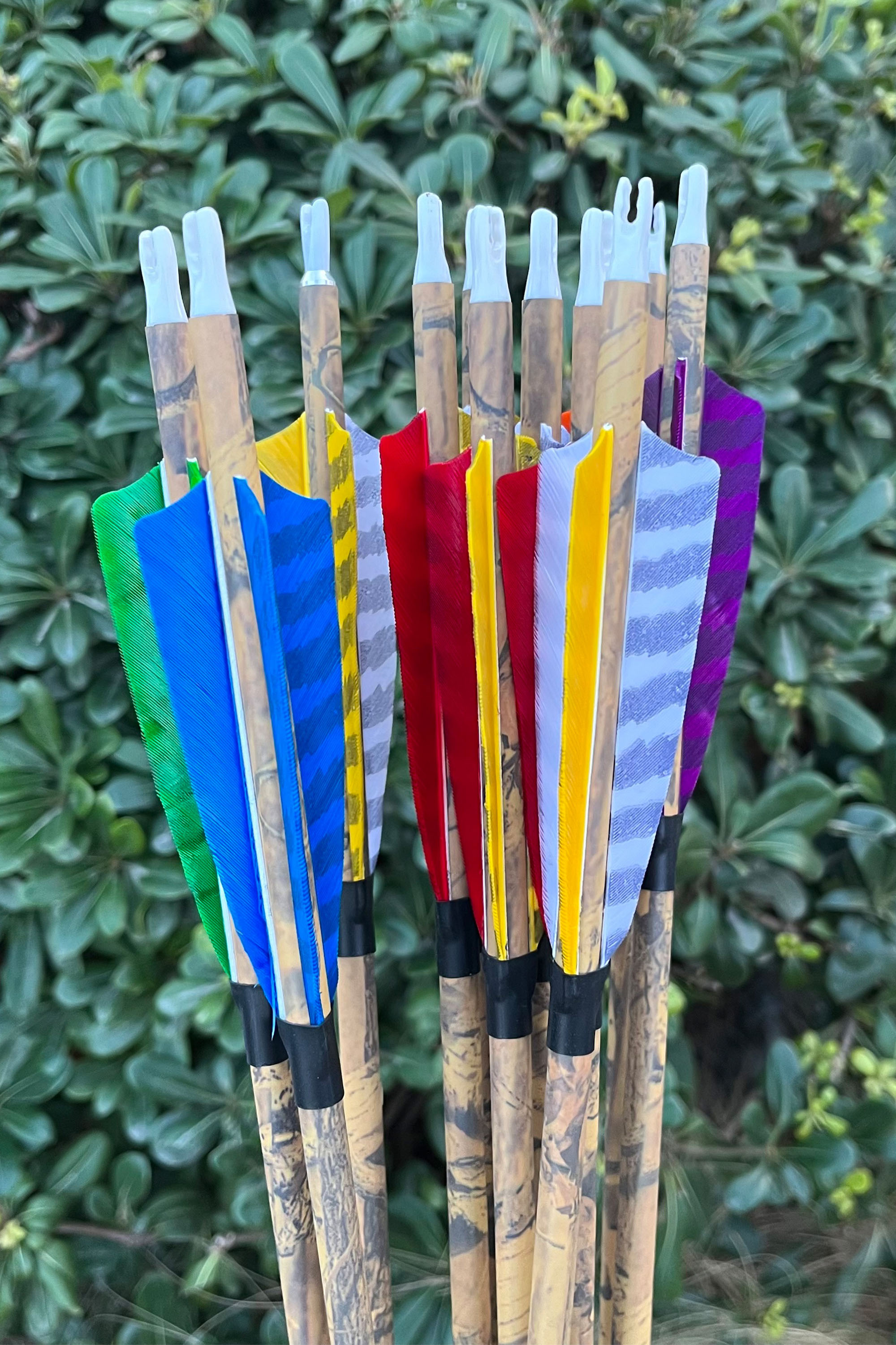 Archery Camouflage Carbon Archery Arrows (12Pcs/Box)