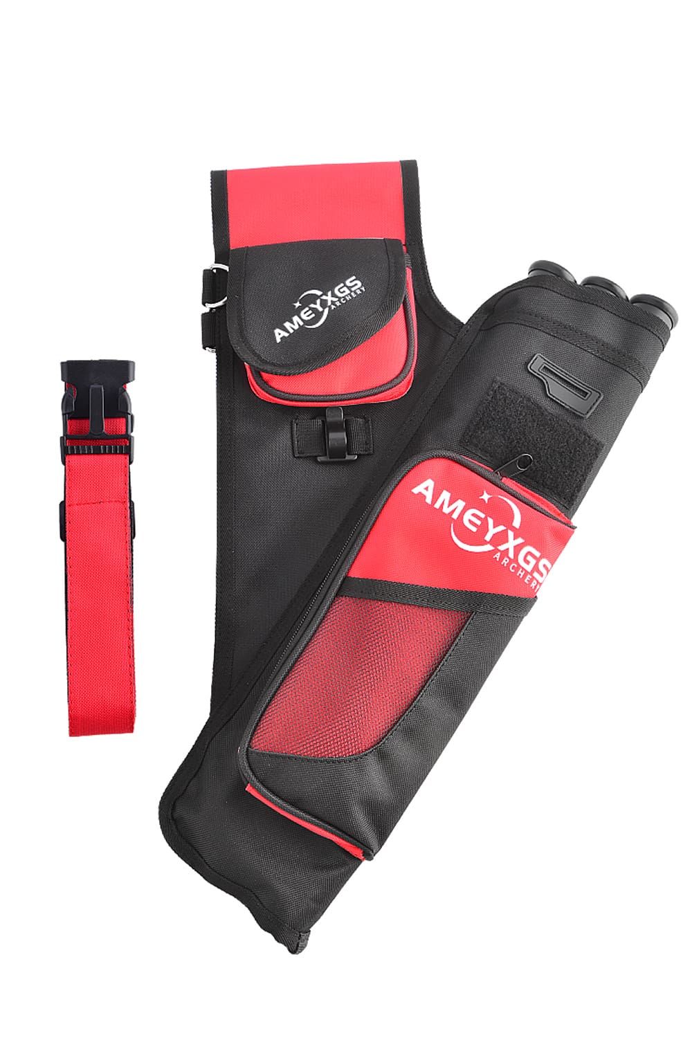 Ameyxgs Triple Barrel Archery Hip Quiver-Lokearchery