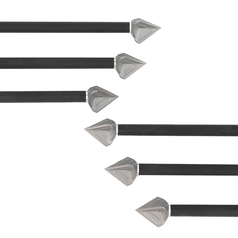 Hunting Arrows 12pcs 31.6 in 500 Spine Carbon Archery Set