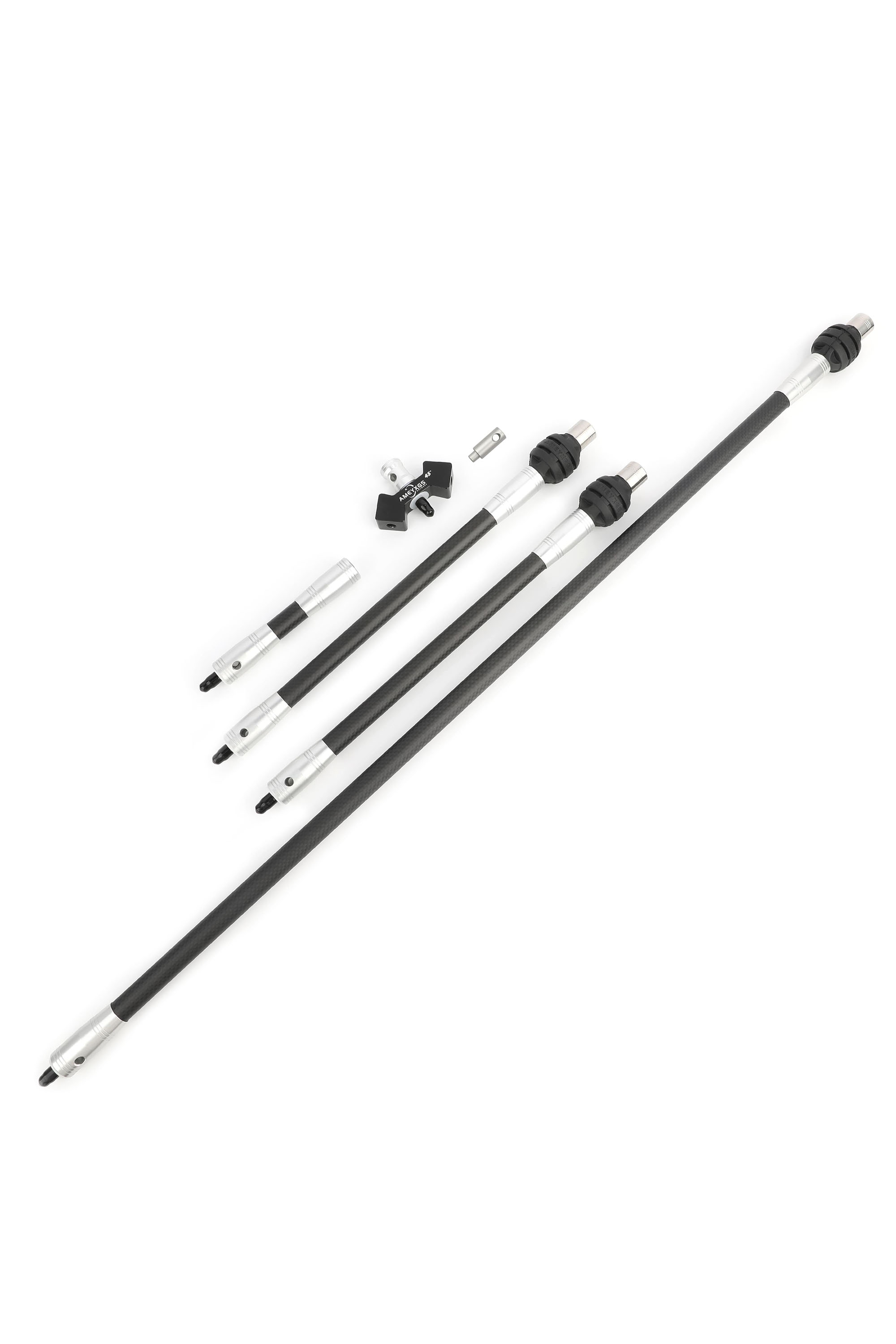 Archery Carbon Stabilizer Balance Bar Kit for Bow Target 28/30inch