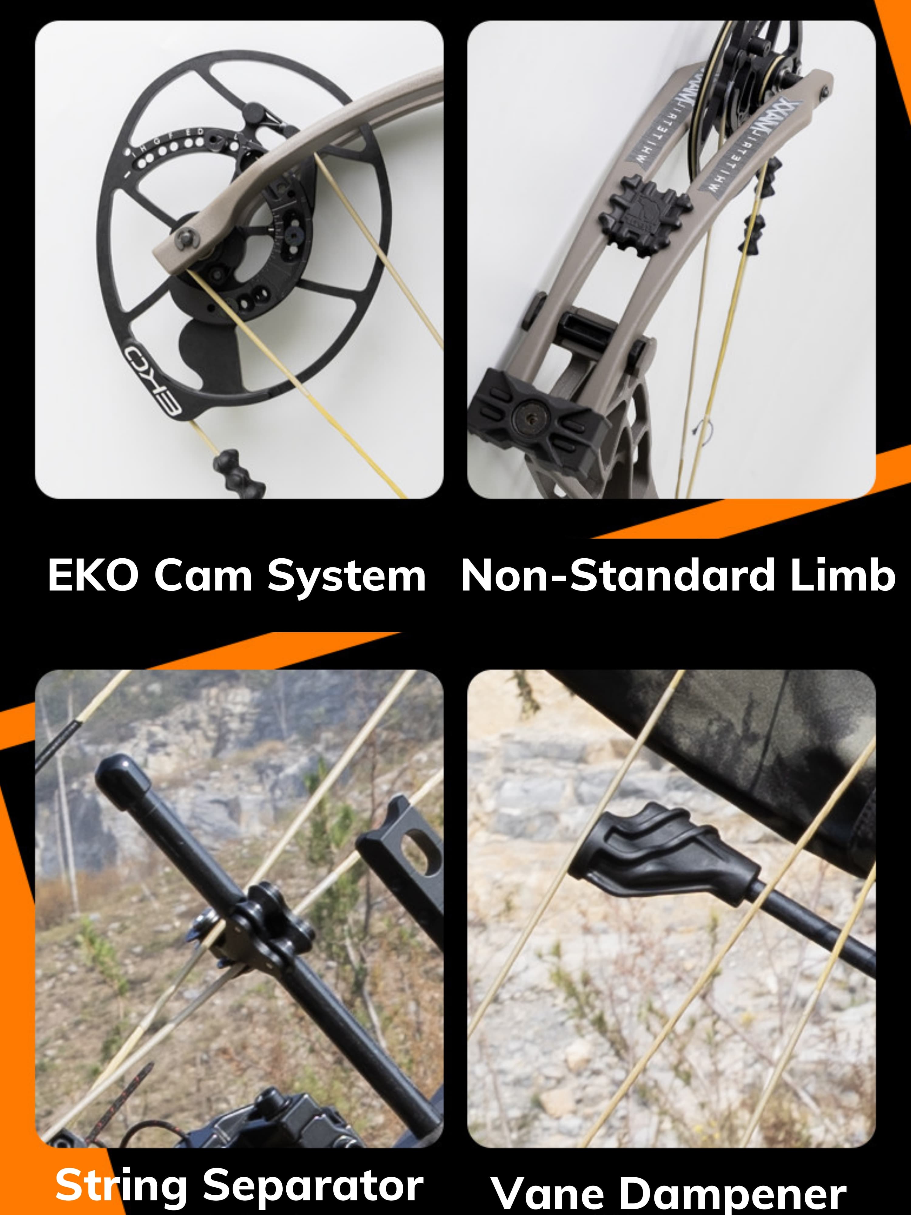 BEAR 45-70lbs Compound Bow Archery Hunting Target 339FPS Archery