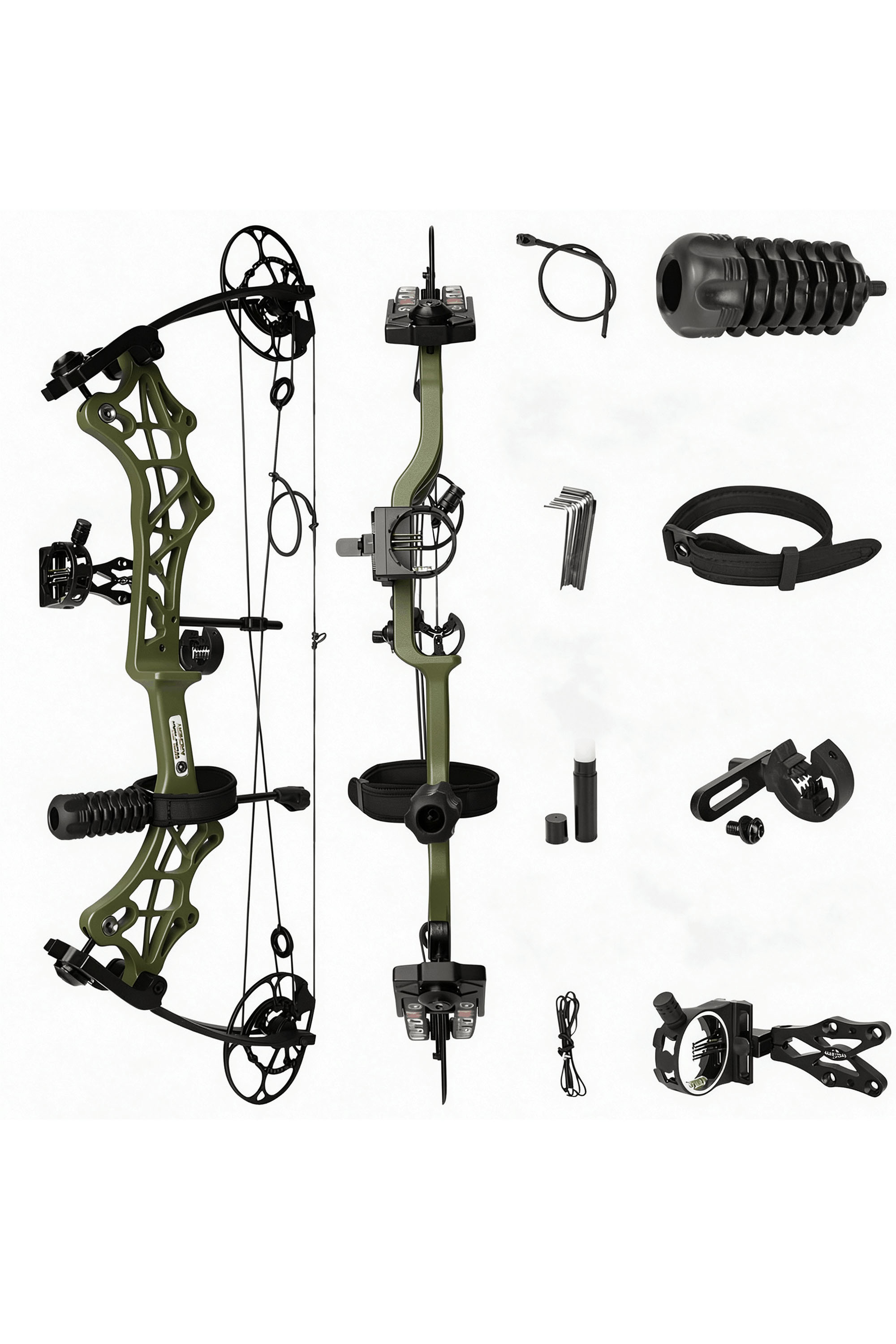 Compound Bow Archery 40-70lbs 80% let off 330fps