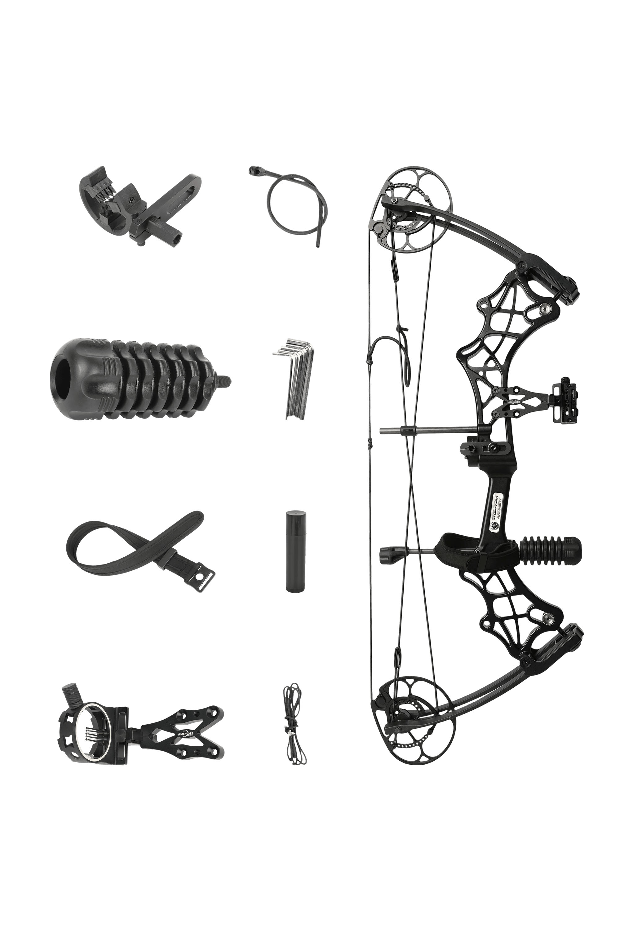 Compound Bow Archery 40-70lbs 80% let off 330fps