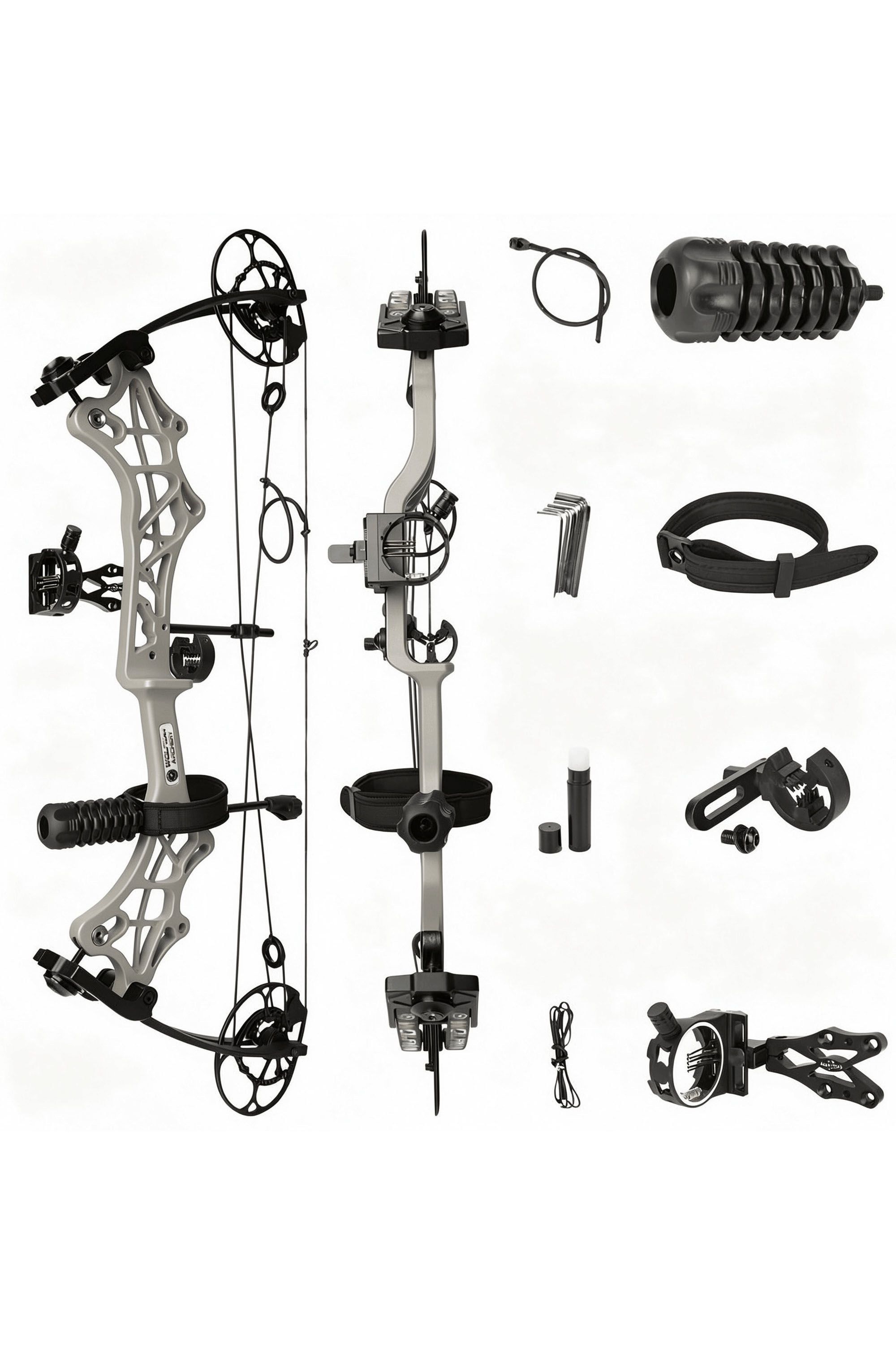 Compound Bow Archery 40-70lbs 80% let off 330fps