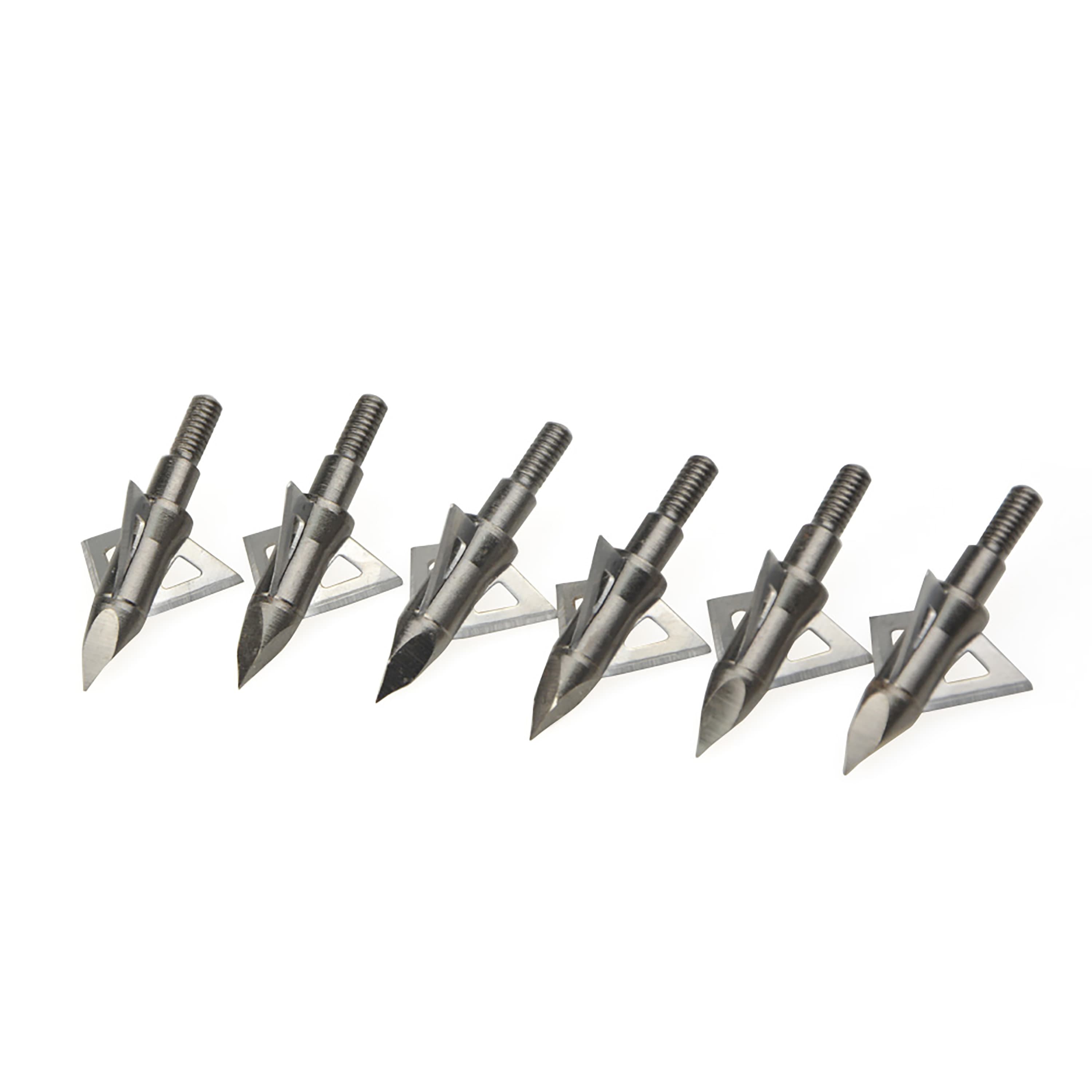 100 Grain Stainless Steel Hunting Broadheads Compound Recurve Bow
