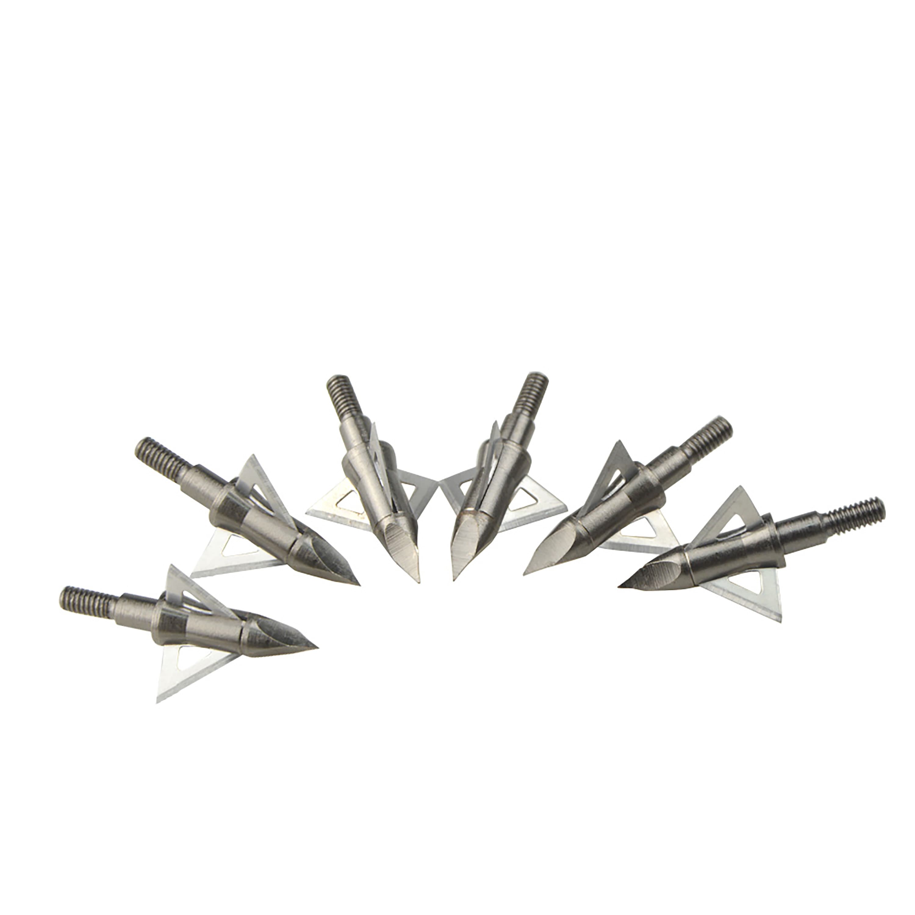 100 Grain Stainless Steel Hunting Broadheads Compound Recurve Bow