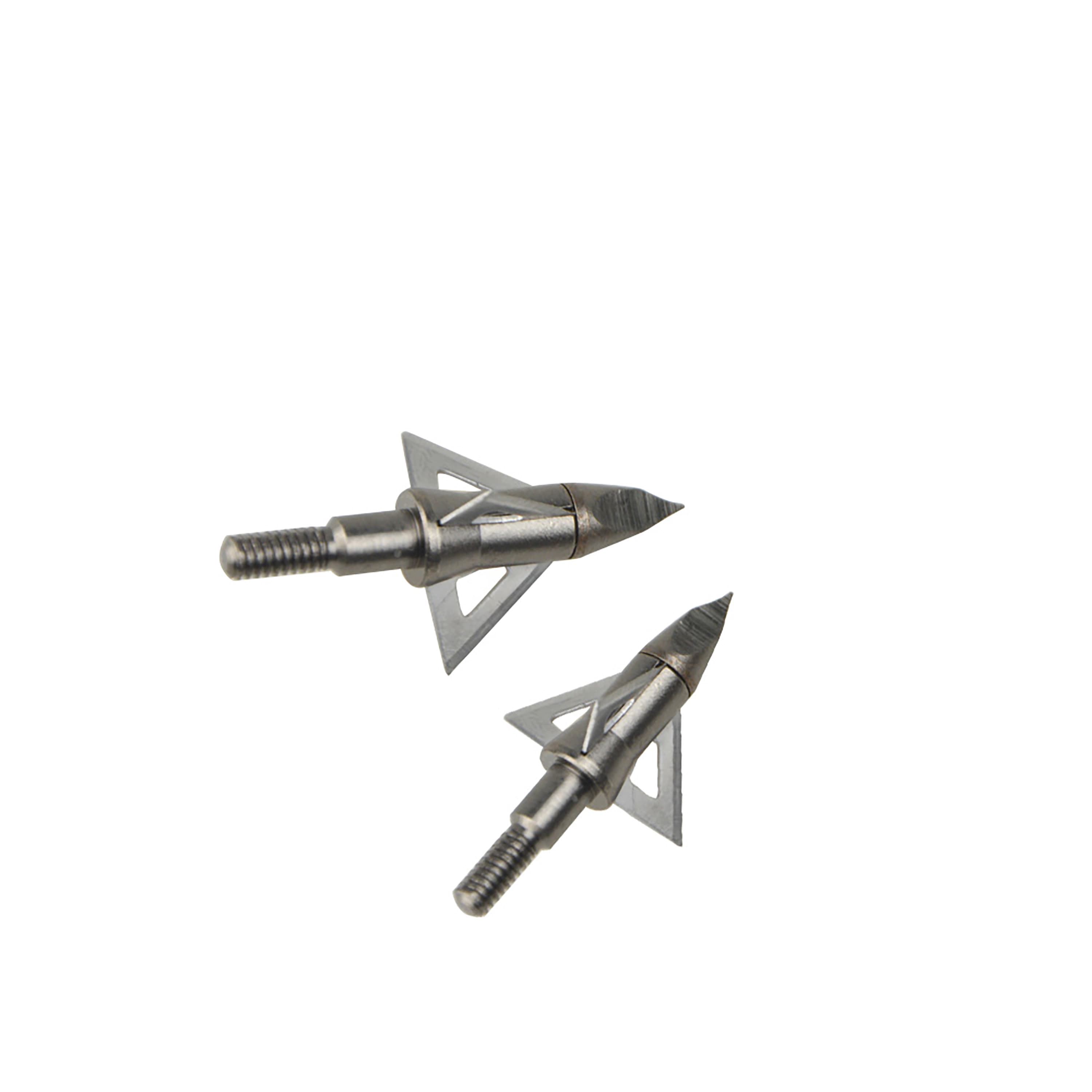 100 Grain Stainless Steel Hunting Broadheads Compound Recurve Bow