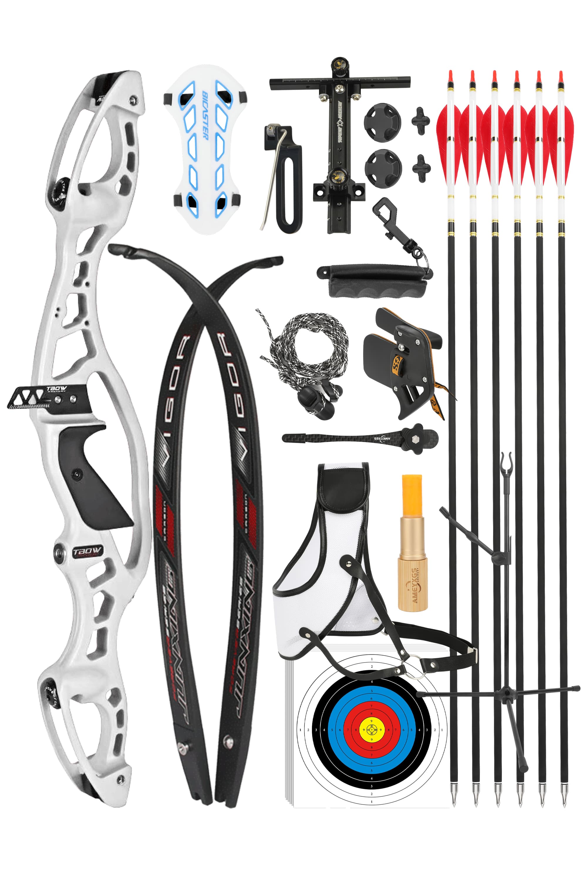 JUNXING H5 Recurve Bow 20-40lbs Takedown Bow Shooting