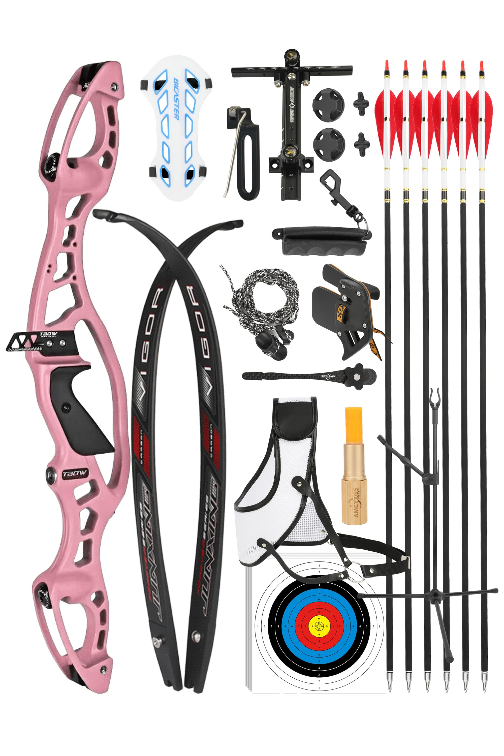 JUNXING H5 Recurve Bow 20-40lbs Takedown Bow Shooting