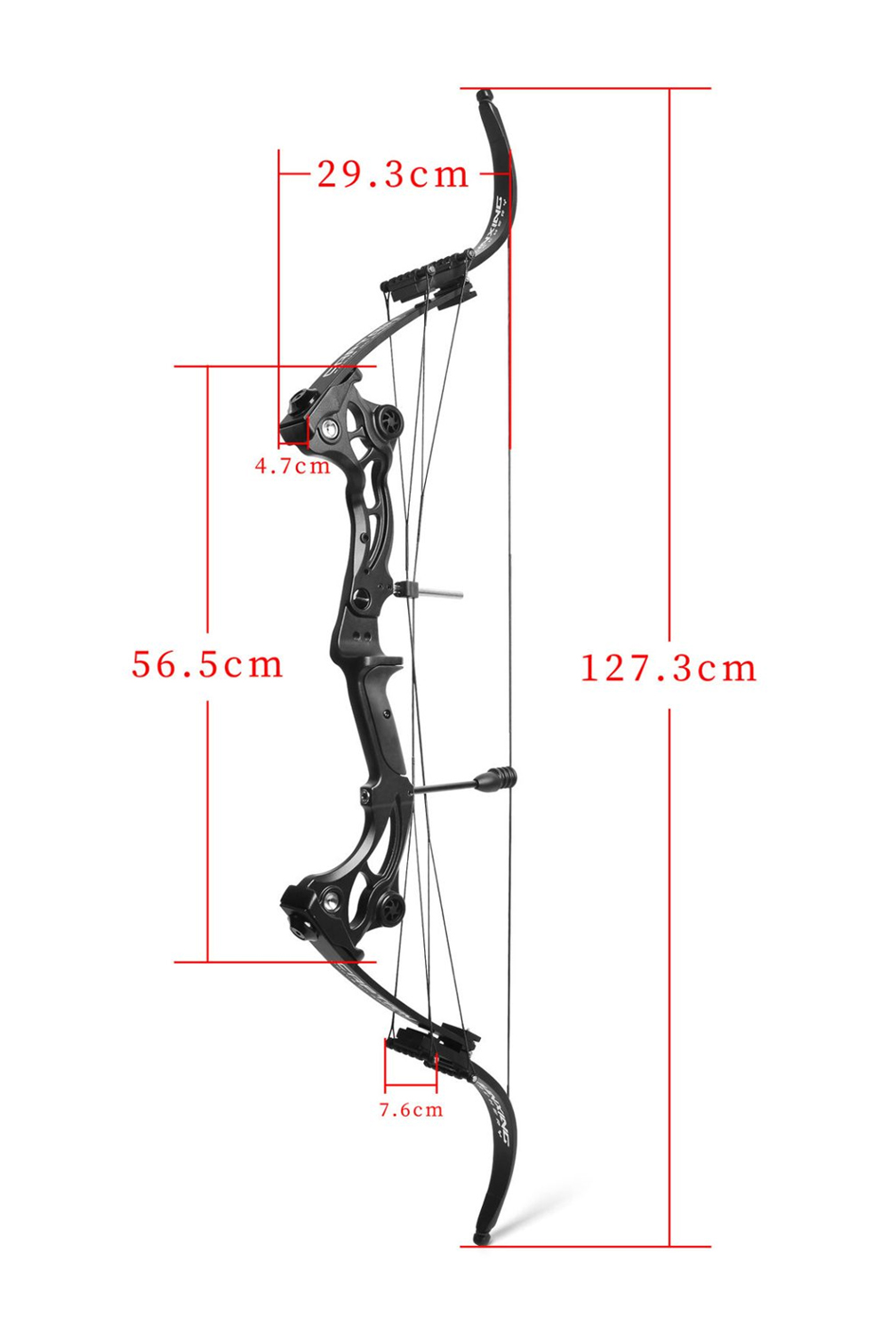 Junxing F164 Lever Recurve Fishing Archery Hunting Bow Set