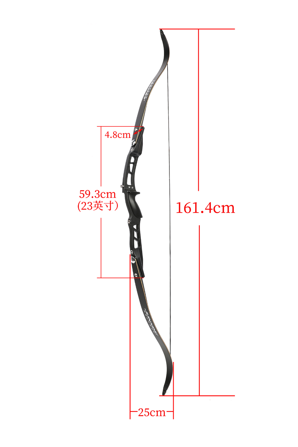 Junxing F167 ILF 20-40Lbs CNC Aluminum Alloy Recurve Bow Set
