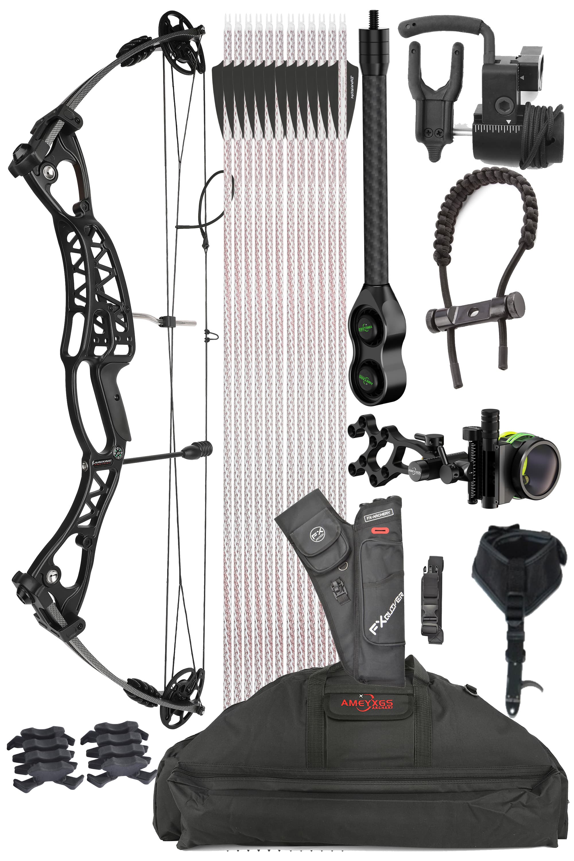 Junxing M106 40-60Lbs Archery Hunting Compound Bow Shooting