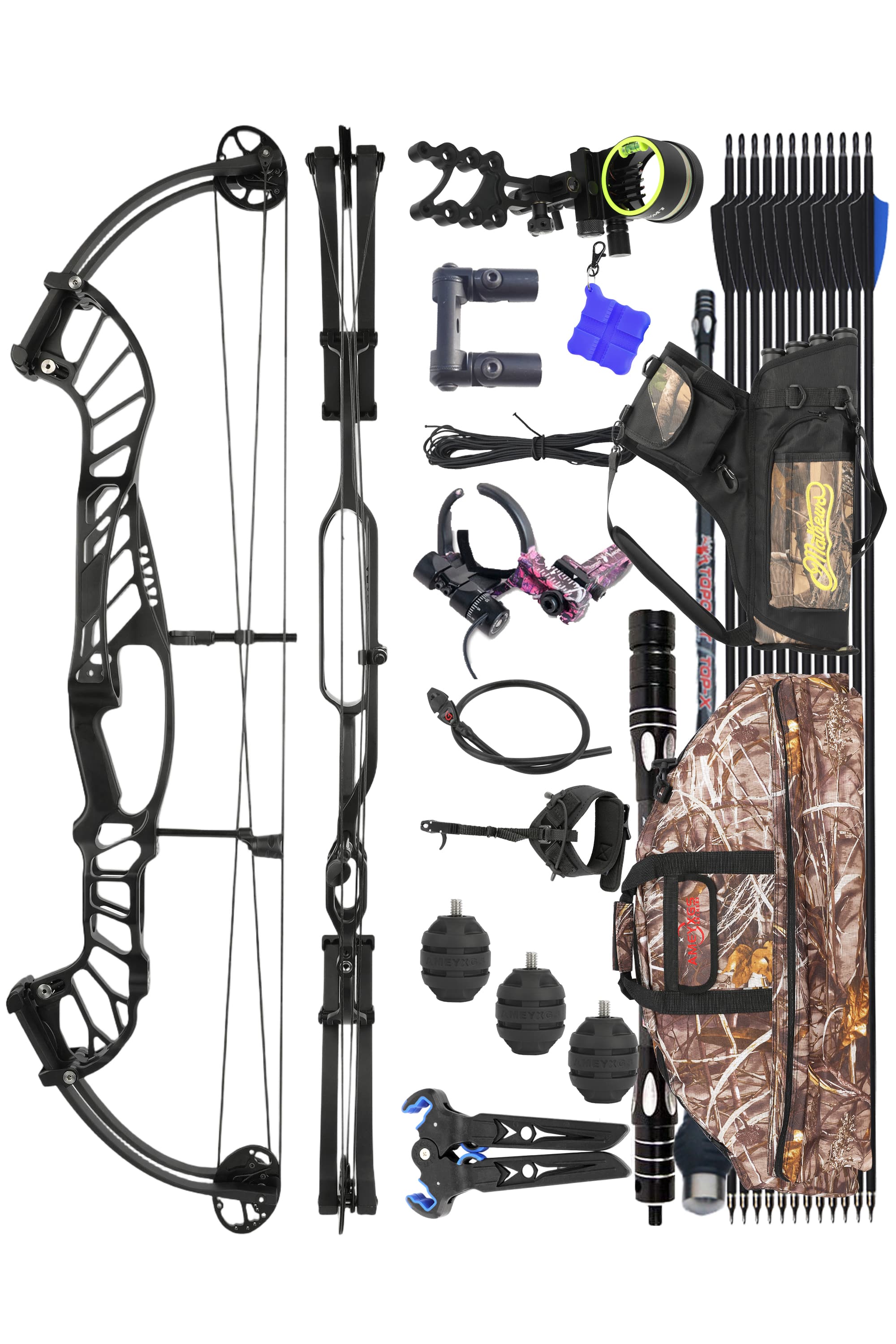 LOKE 33-60lbs Compound Bow Professional Competitive Archery