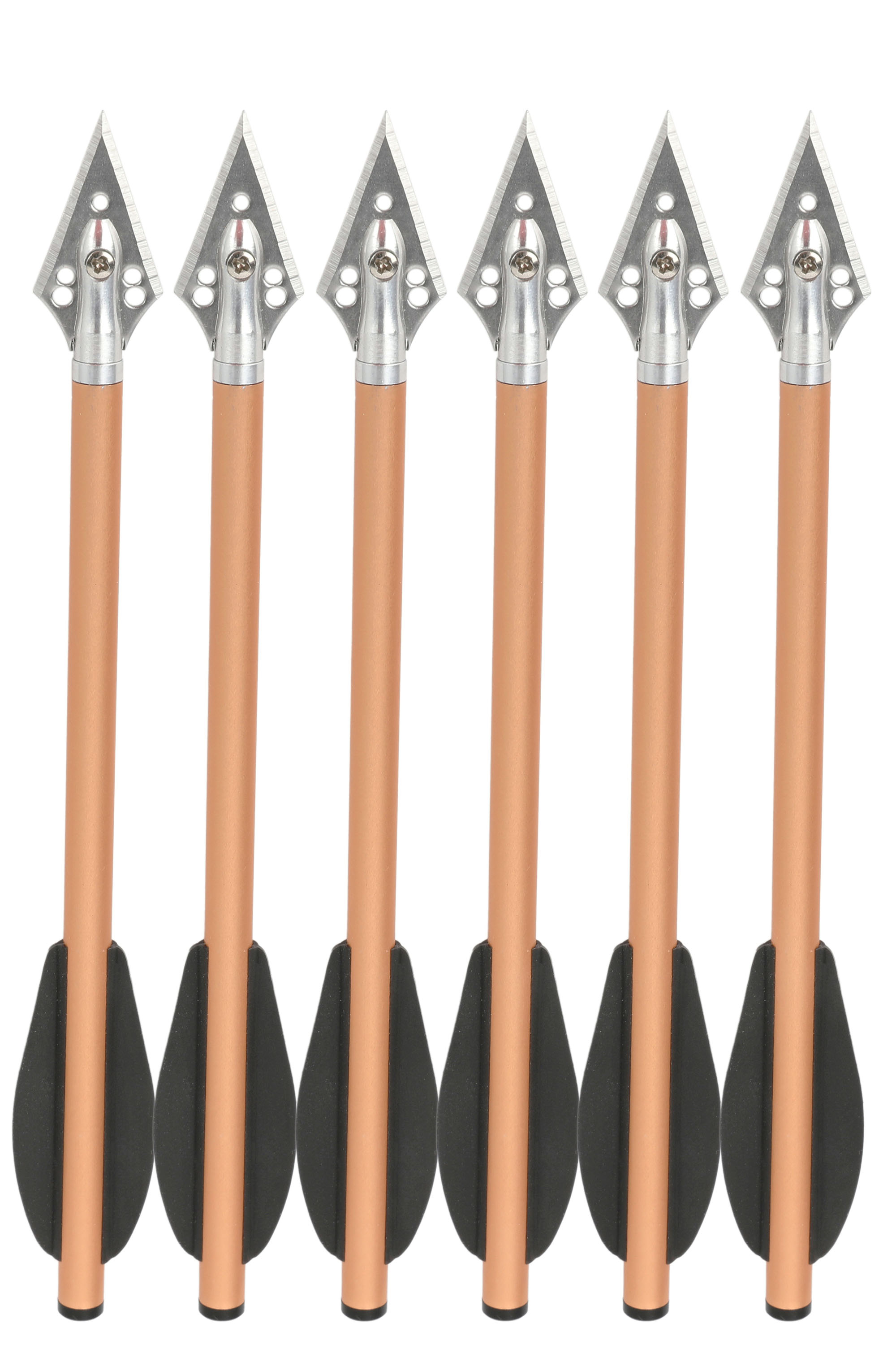 LOKE Archery Arrow Bolts Aluminum Arrow Screw Arrowhead Target