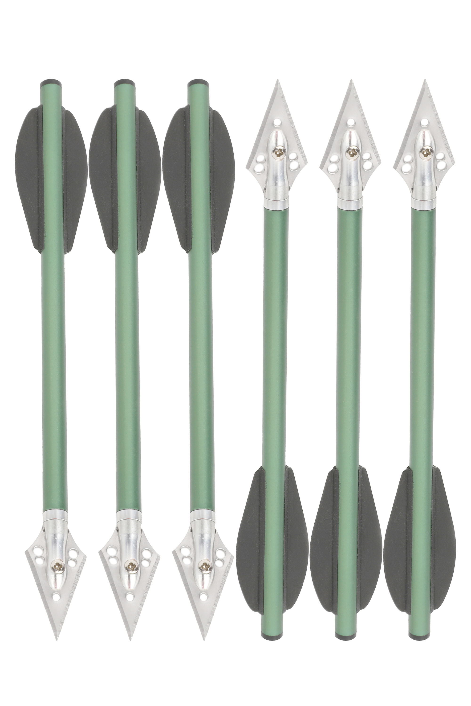 LOKE Archery Arrow Bolts Aluminum Arrow Screw Arrowhead Target
