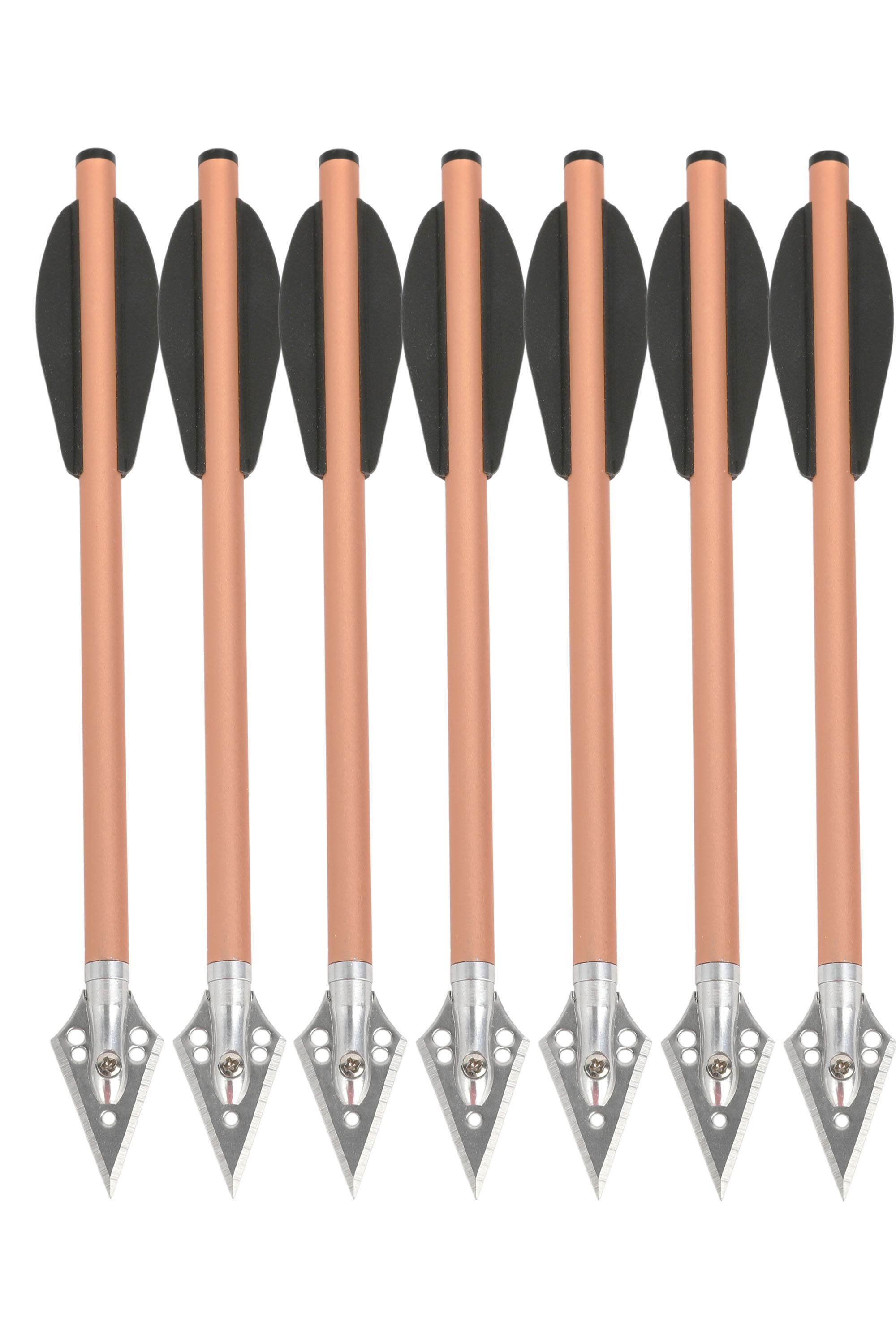 LOKE Archery Arrow Bolts Aluminum Arrow Screw Arrowhead Target
