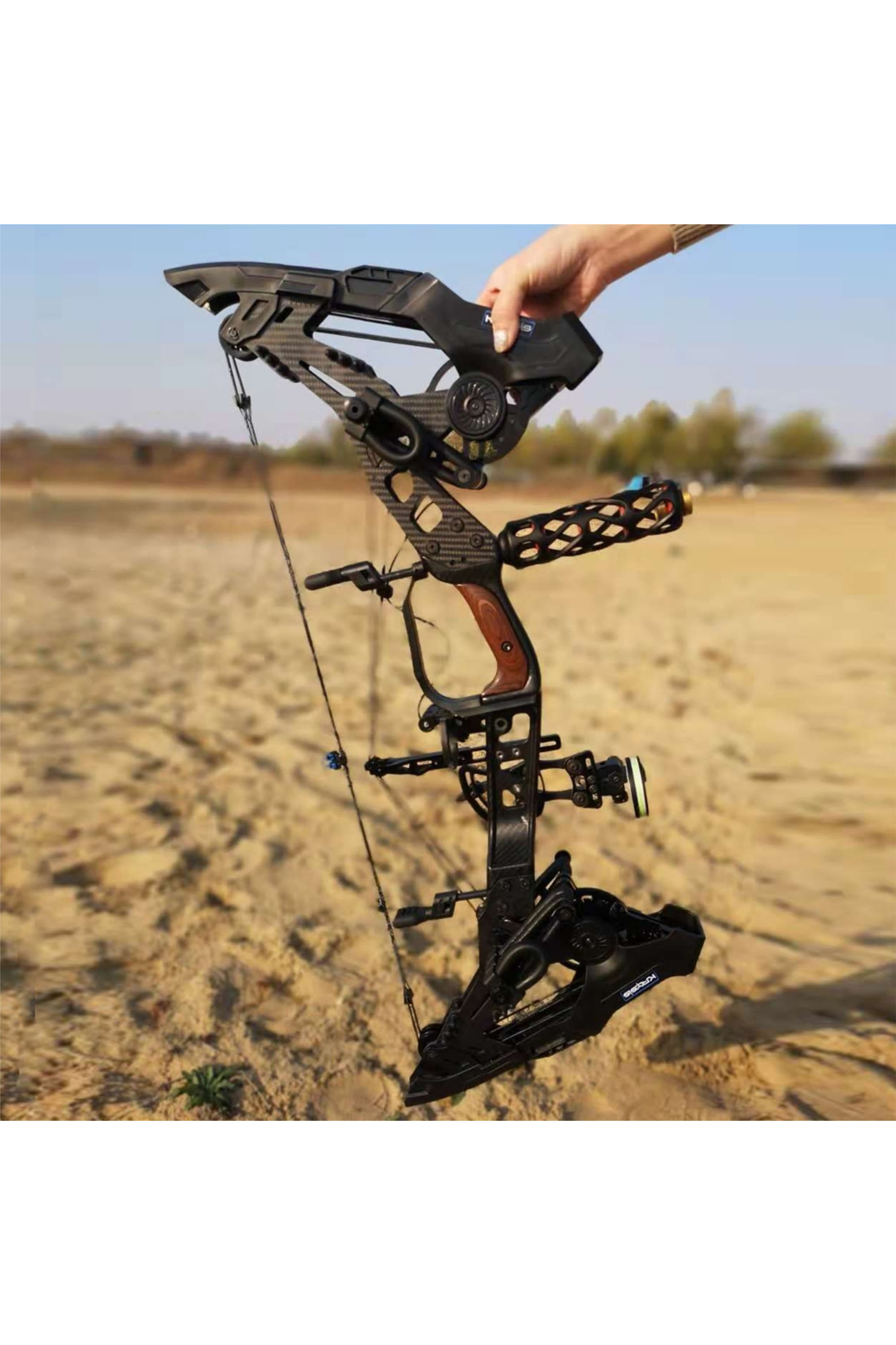 LOKE Compound Bow 21.5-80lbs Target Kit 330FPS Shooting Archery
