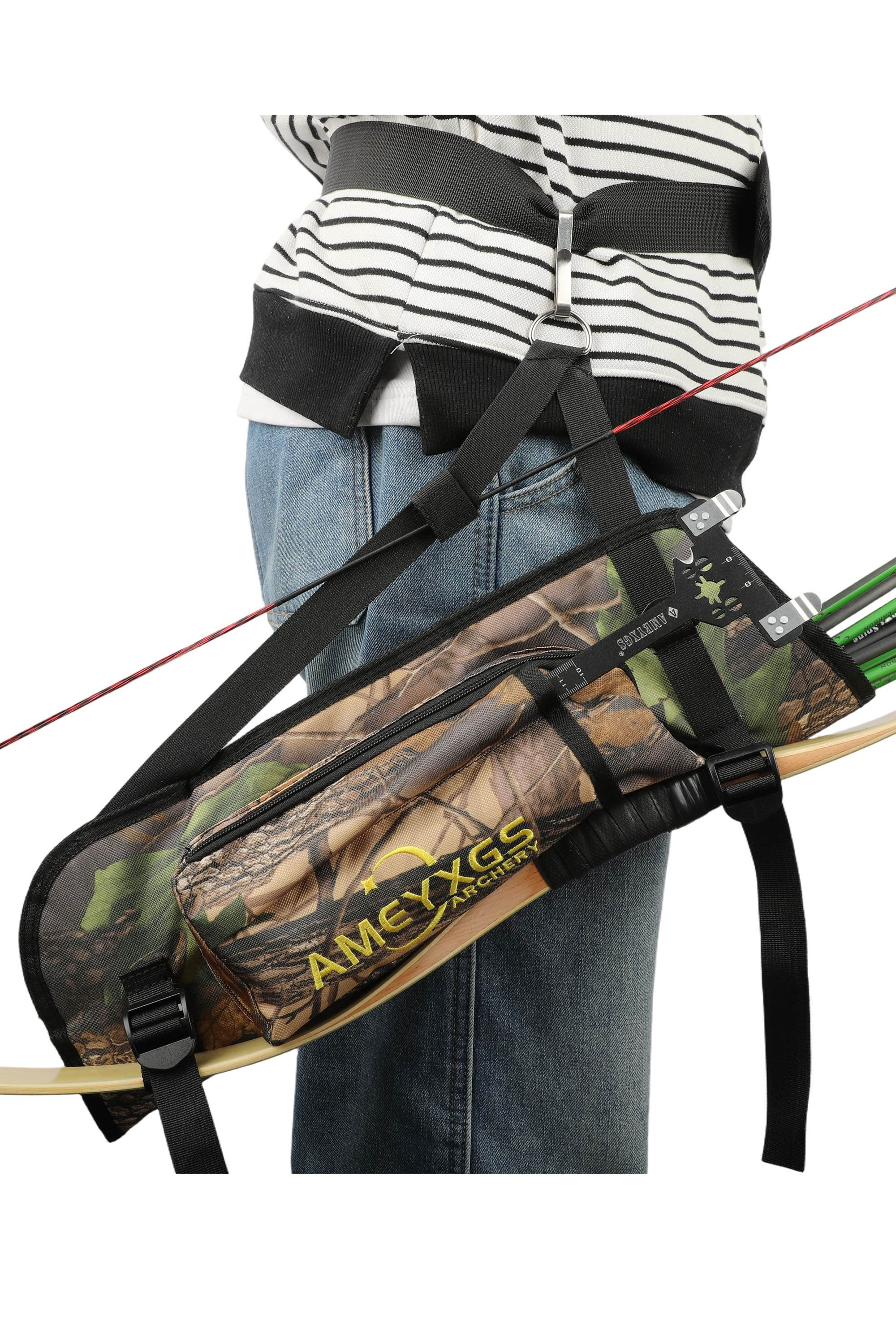 AMEYXGS Oxford Cloth Arrow Quiver Waist Holde Traditional CJ-1