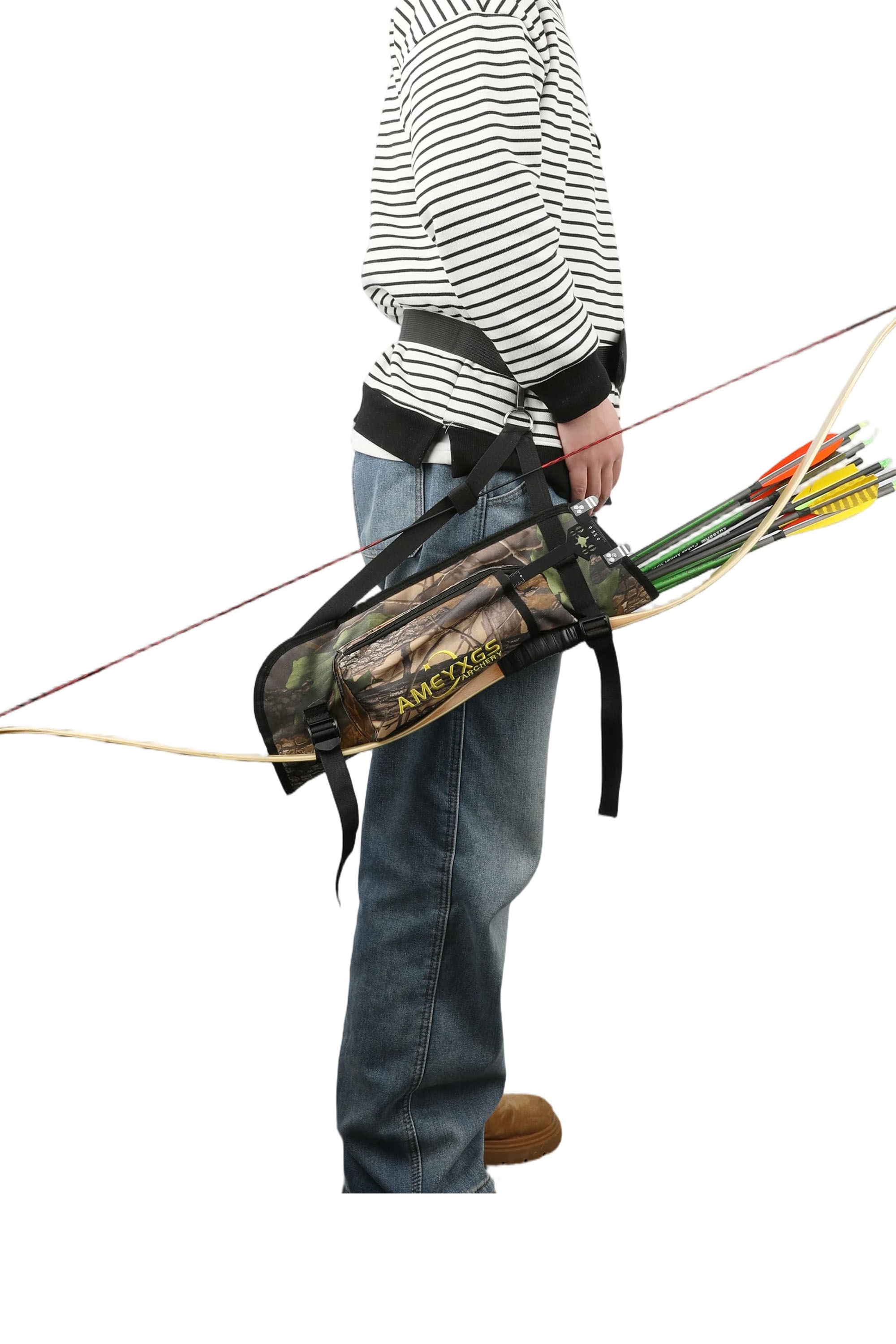 AMEYXGS Oxford Cloth Arrow Quiver Waist Holde Traditional CJ-1