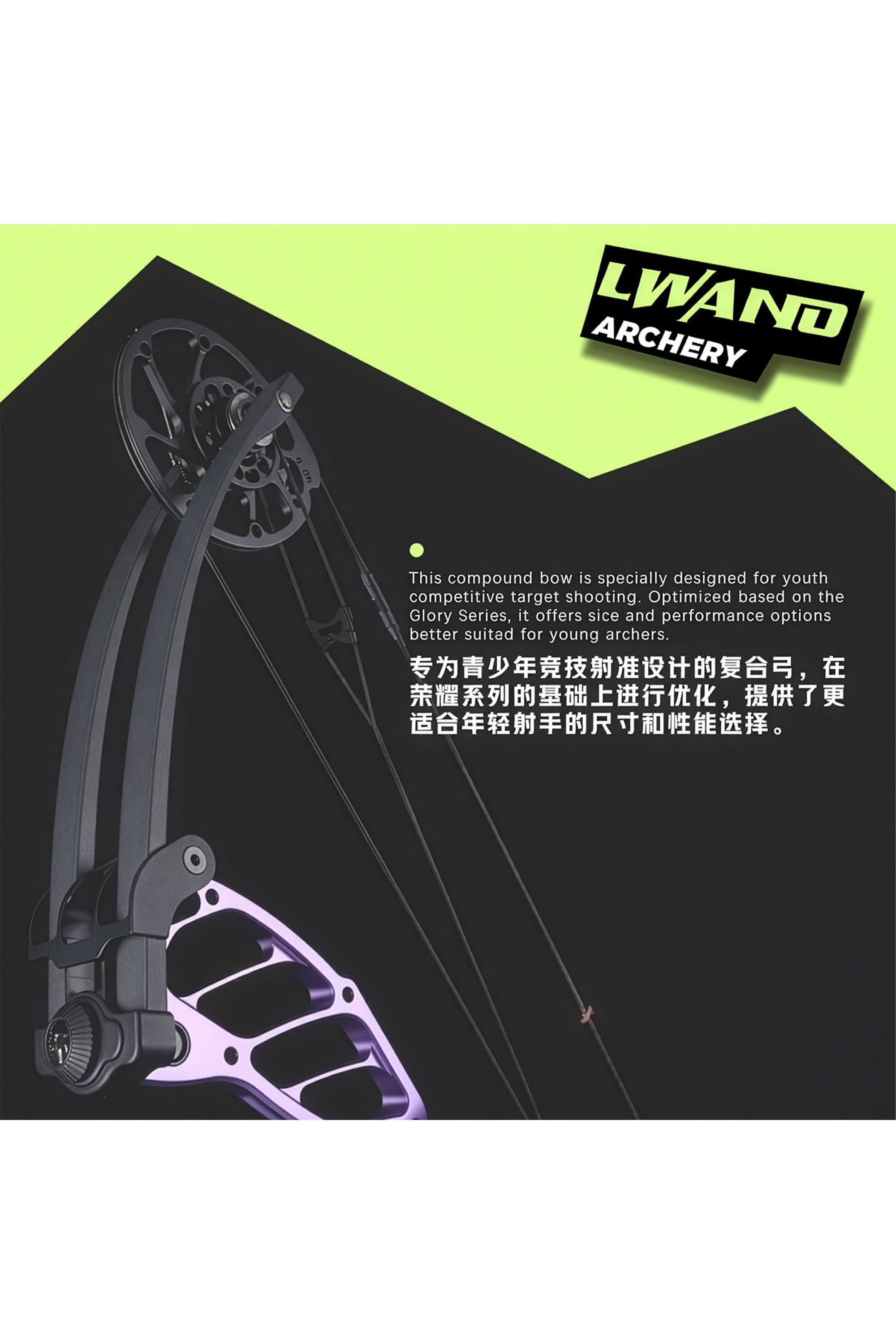 LWANO QINGYAO 15-30Lbs Archery Compound Bow Youth bow For Shooting