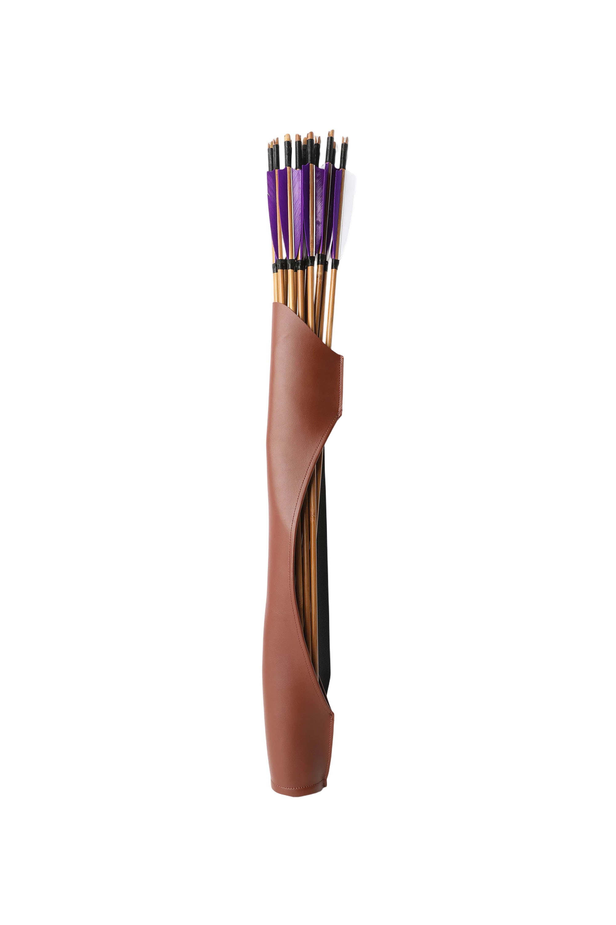 Leather Archery Hip Quiver Adjustable Arrow Holder