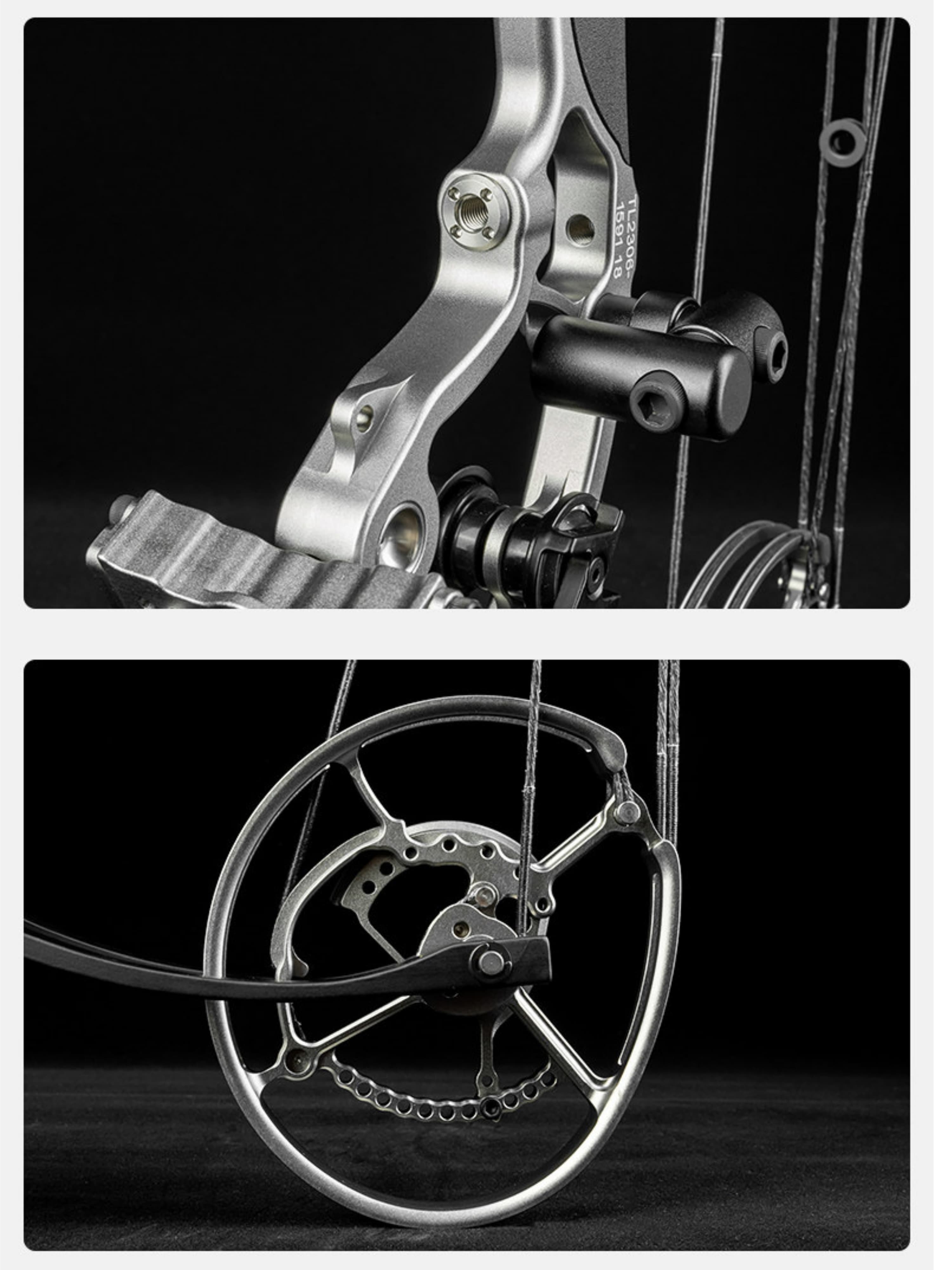 TUOLU 40-70 Compound Bow Set Archery Shooting Hunting RH LH