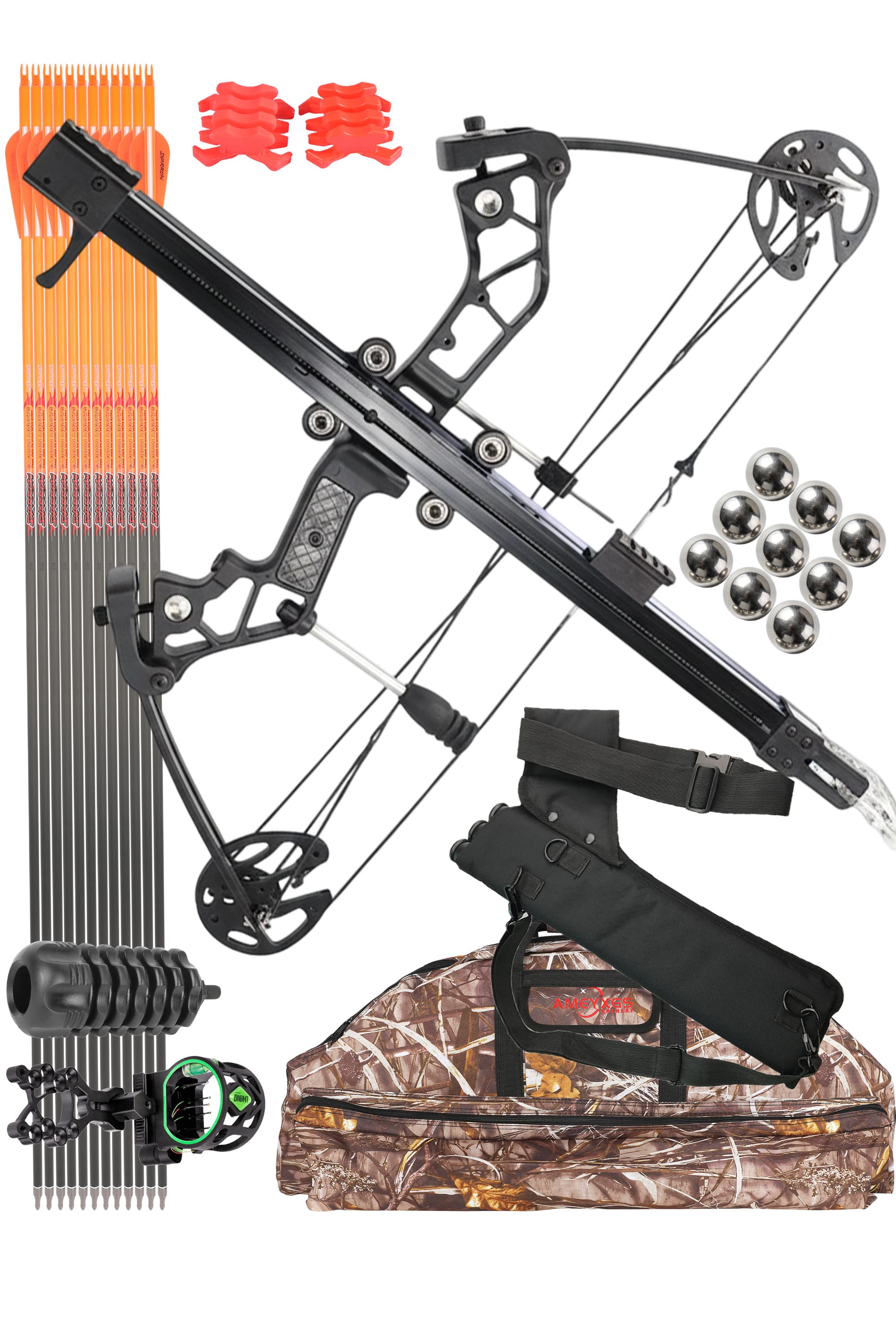 TUYING 30-70lbs Compound Bow Hunting Archery Shooting