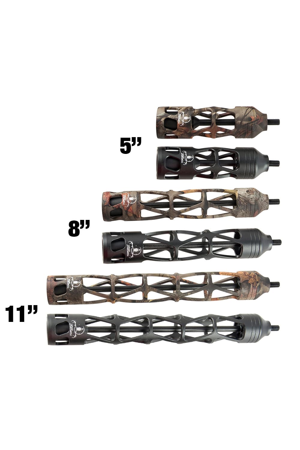 Topoint TP627 5" 8" 11" CNC Aluminum Alloy Stabilizer-Lokearchery