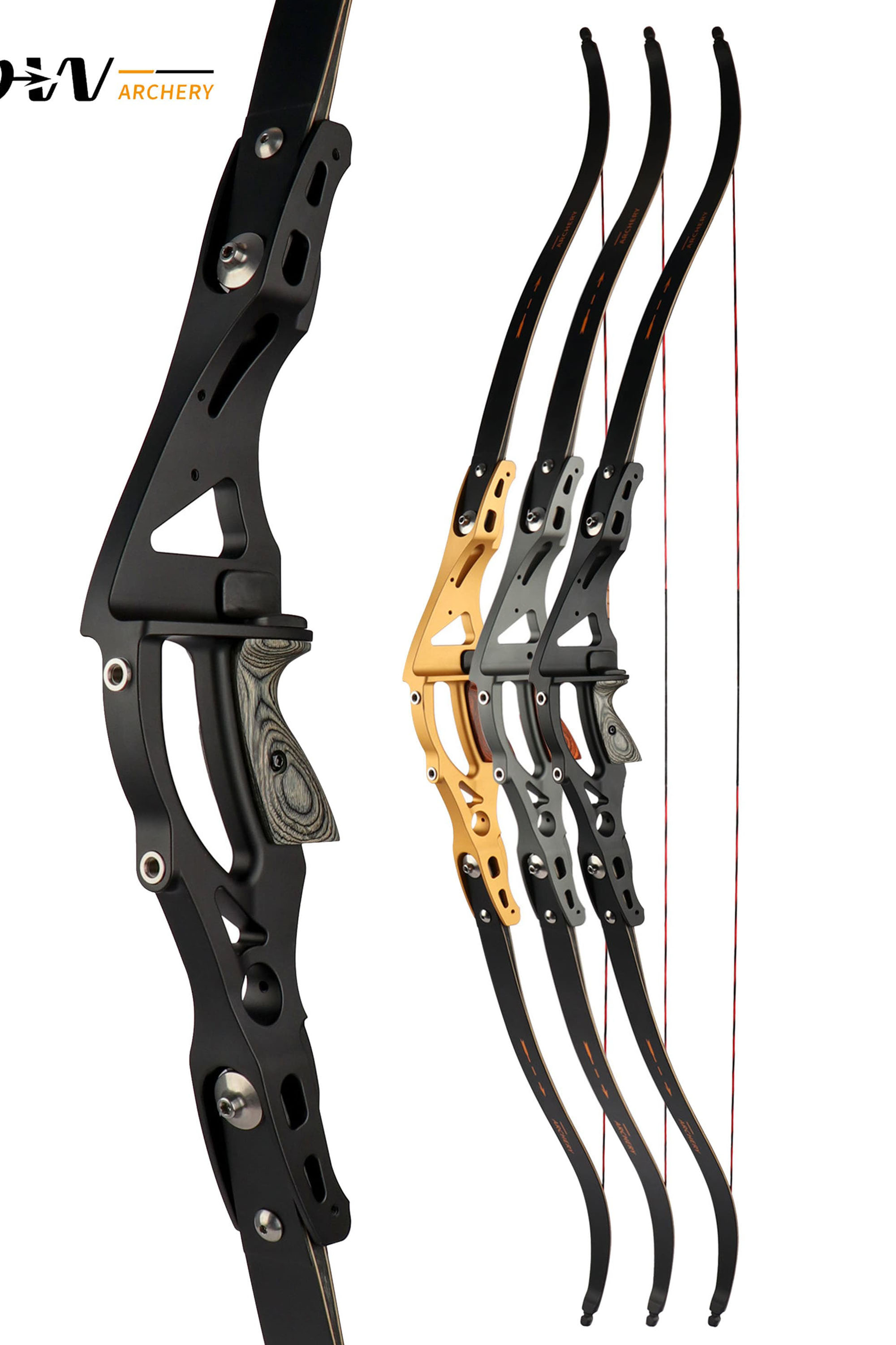 YINOW Archery 25-50lbs ILF Recurve Bow Long Bow Target Shooting